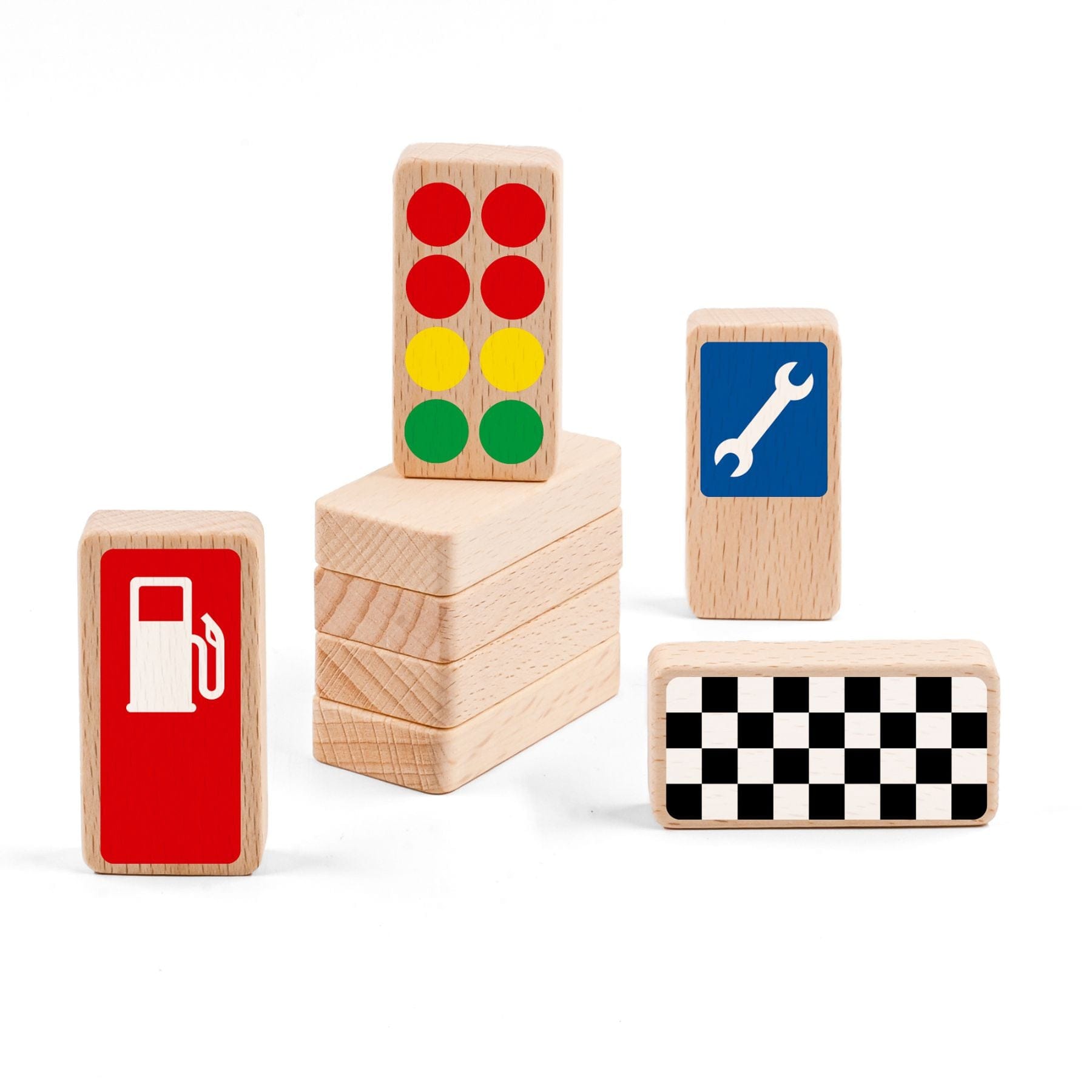 Holz- Rennsportschilder für Spielstrassen – Race Signs | waytoplay - LeoBabys