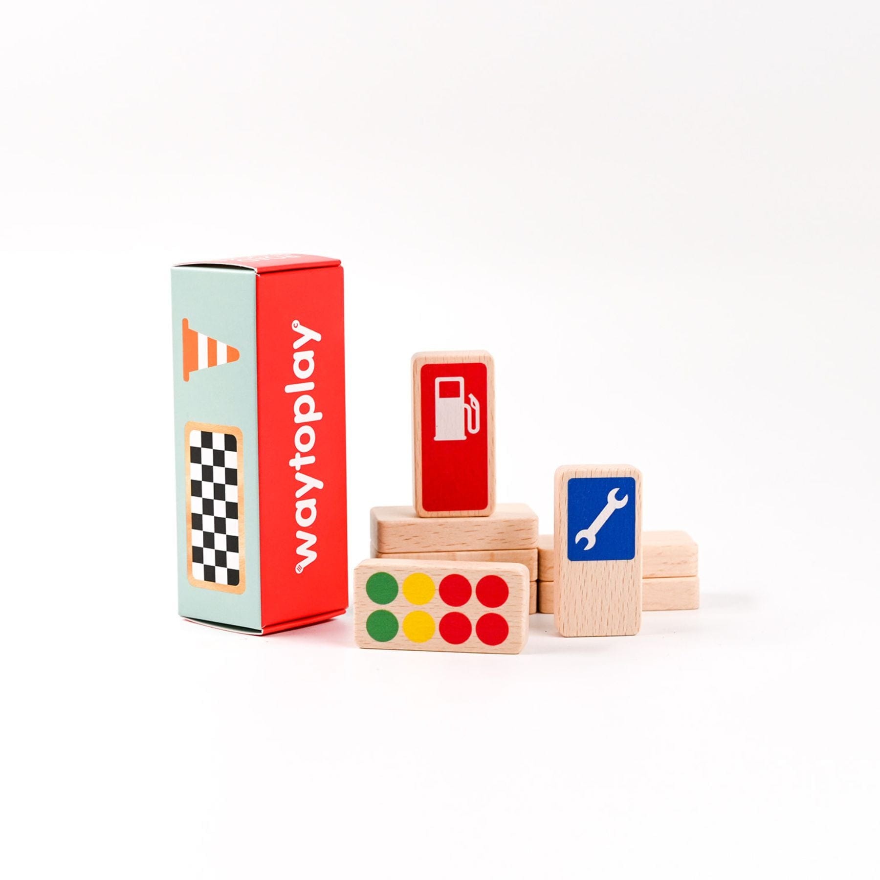 Holz- Rennsportschilder für Spielstrassen – Race Signs | waytoplay - LeoBabys