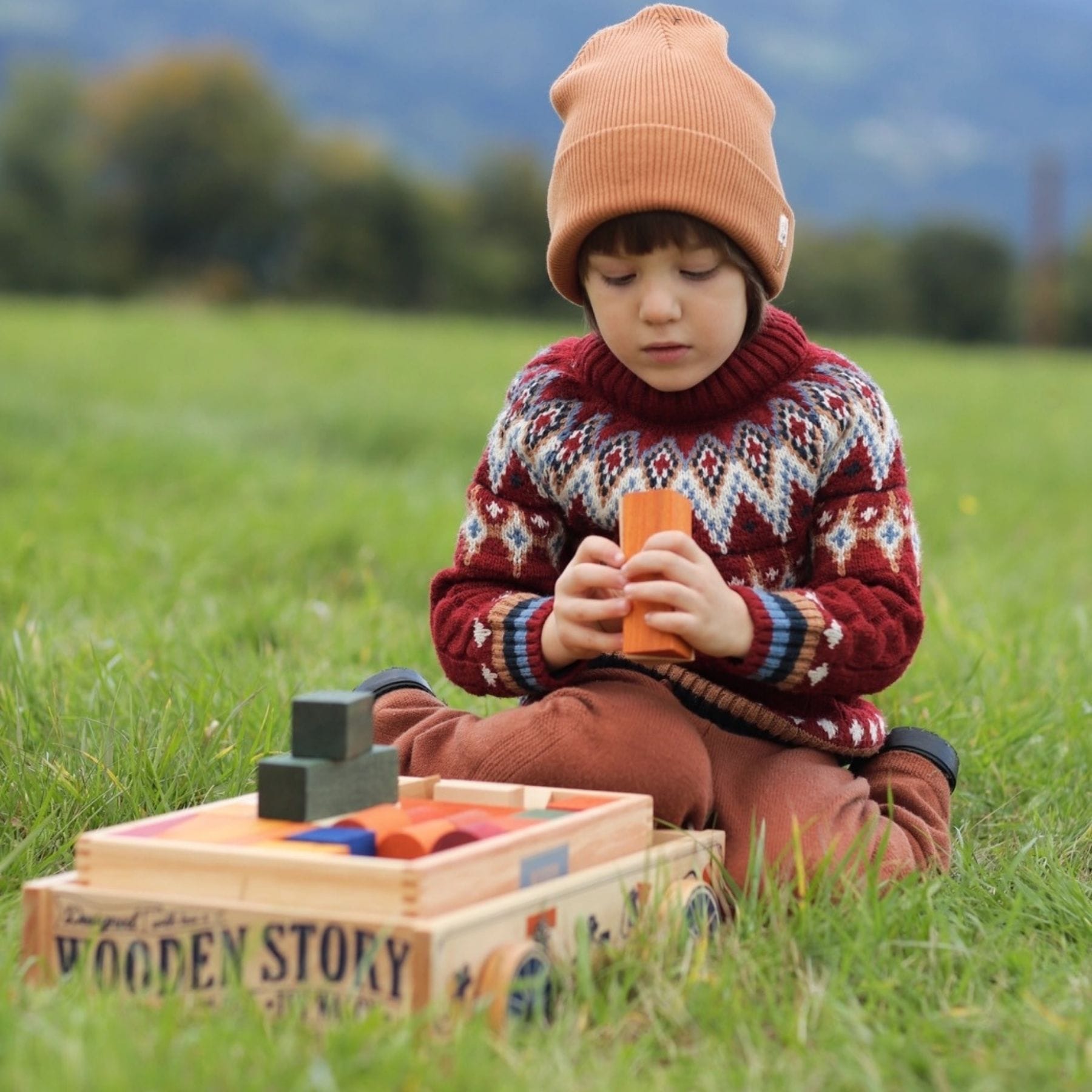 Holztrolley - Lauflernwagen & Spielzeug-Trolley aus Holz | Wooden Story
