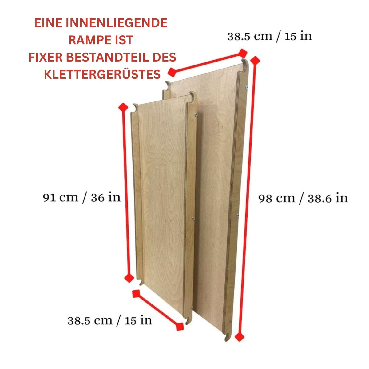 Klettergerüst Spielturm Holz XXL - LeoBabys