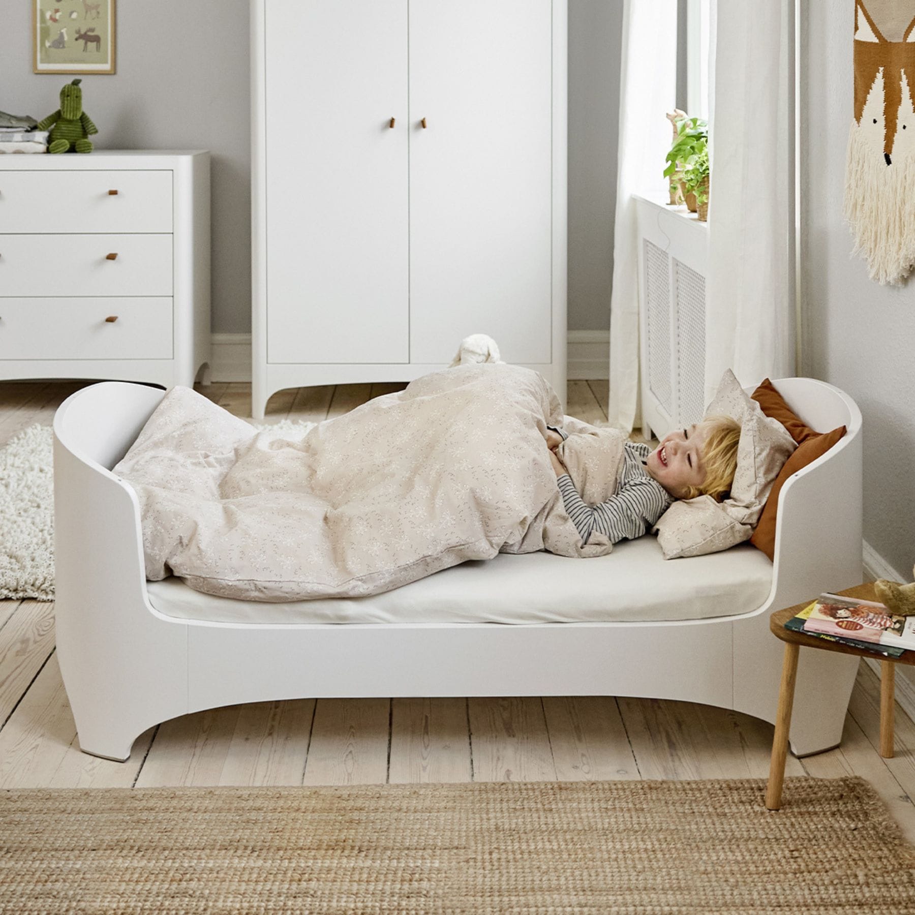 Junior Erweiterungs-Set für Leander Classic Babybett - Umbau auf 150 cm Juniorbett