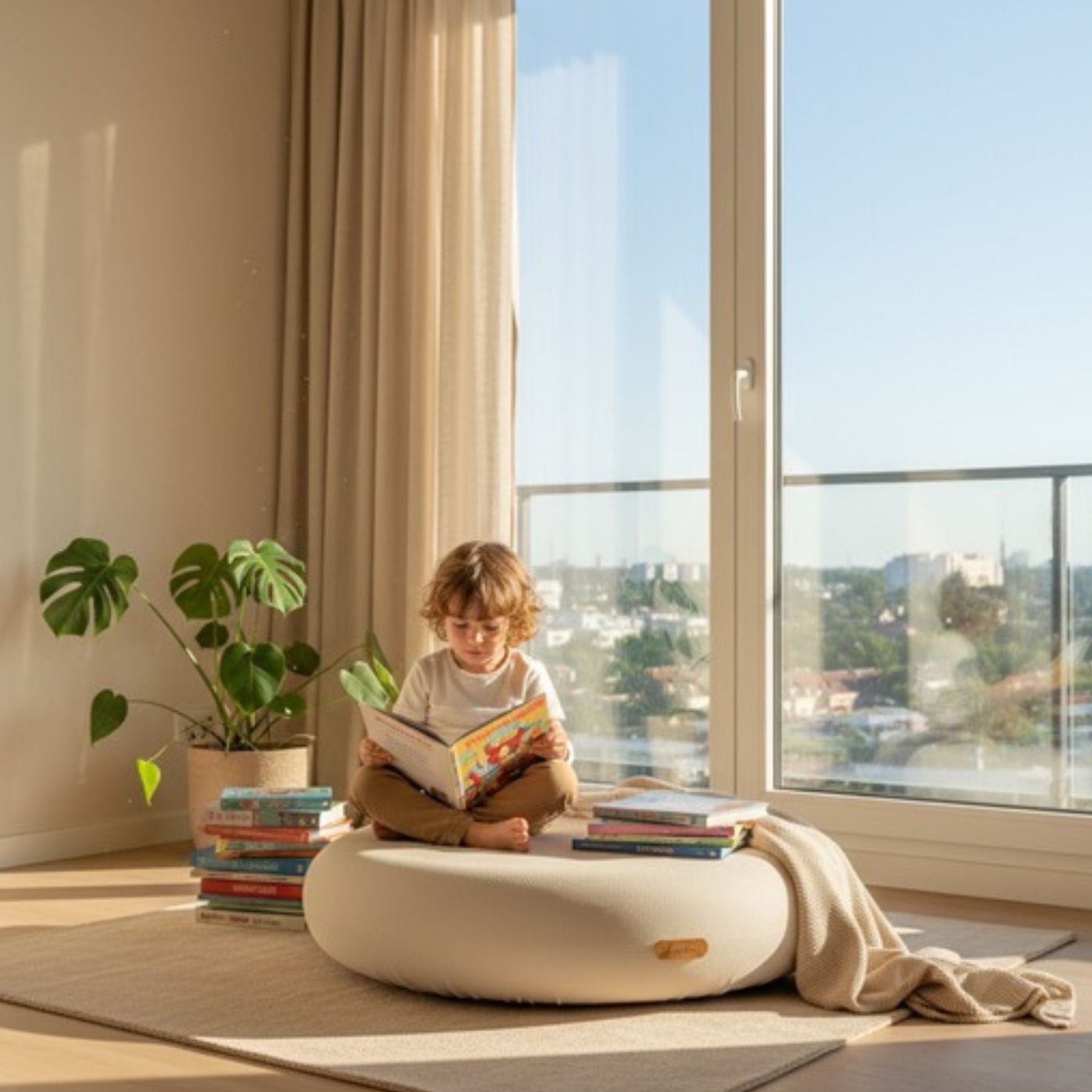 Jumpspot – Hüpfpolster von Jupiduu | kindgerechtes Bewegungsspielzeug für drinnen, sicherer Hüpfspaß