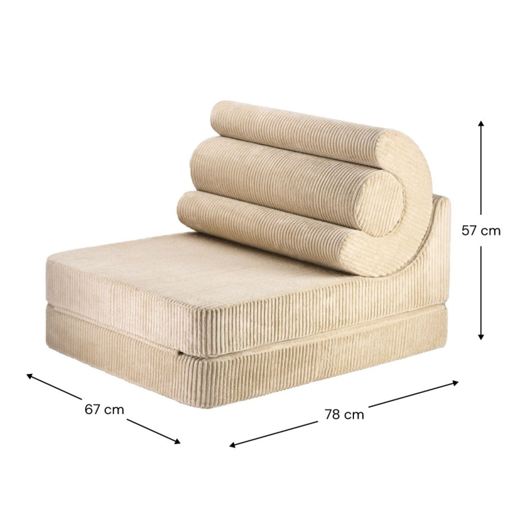 Kinder-Klappstuhl Flipster wigiwama I Teddy - LeoBabys