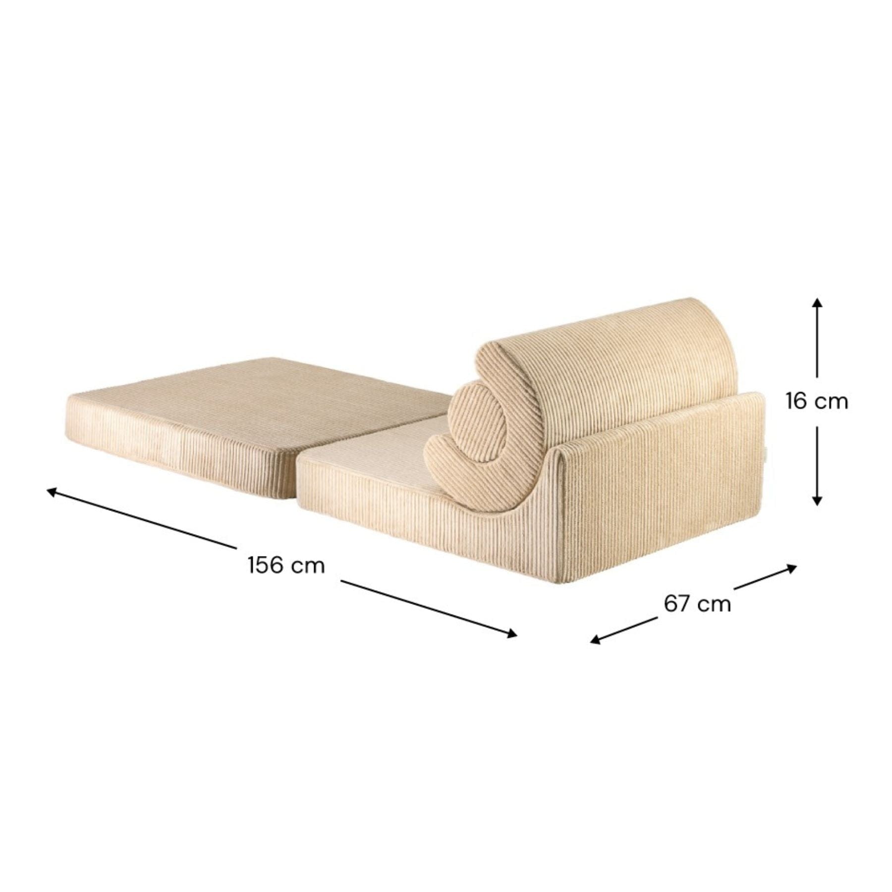 Kinder-Klappstuhl Flipster wigiwama I Teddy - LeoBabys