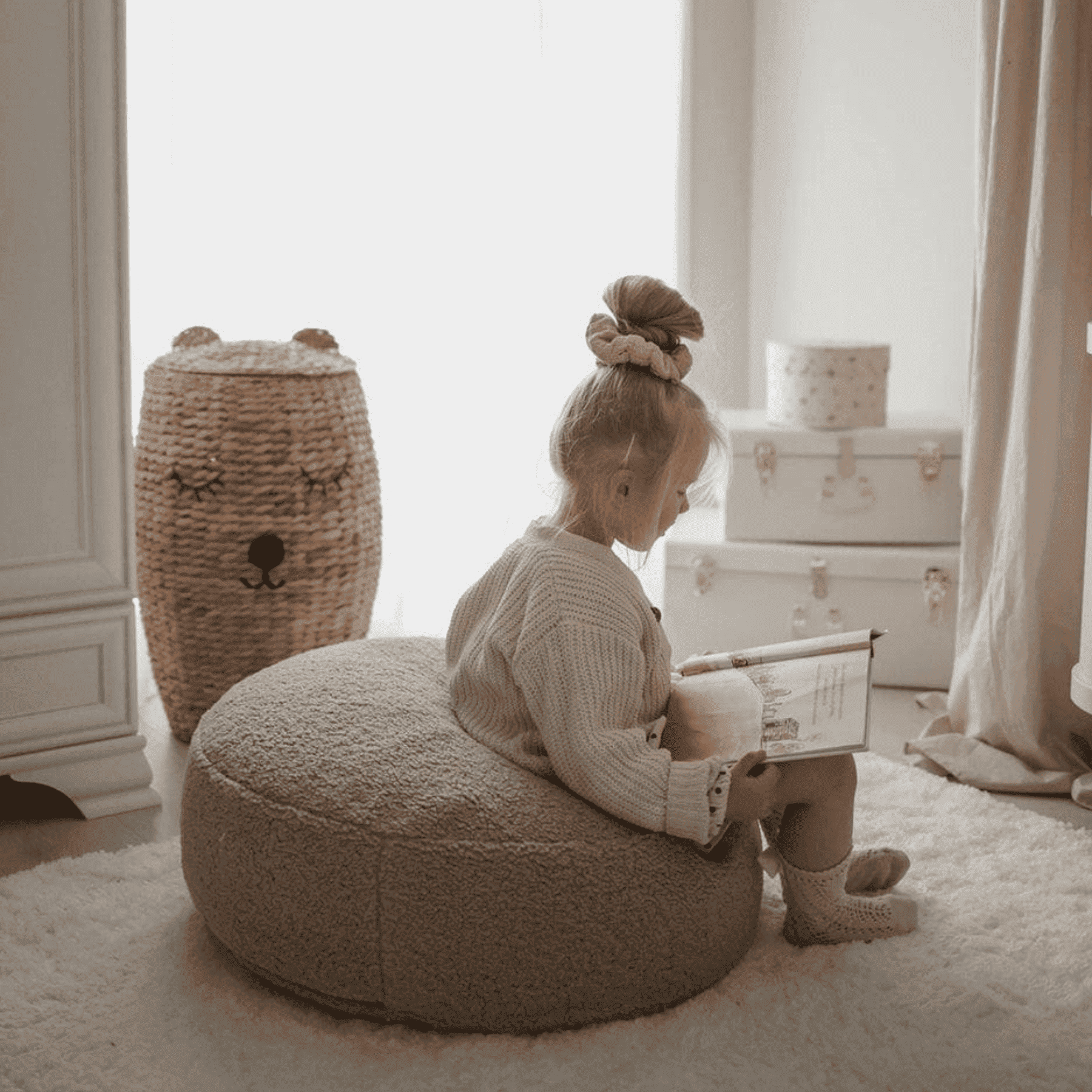 Kinder-Sitzkissen aus Teddy I wigiwama - LeoBabys