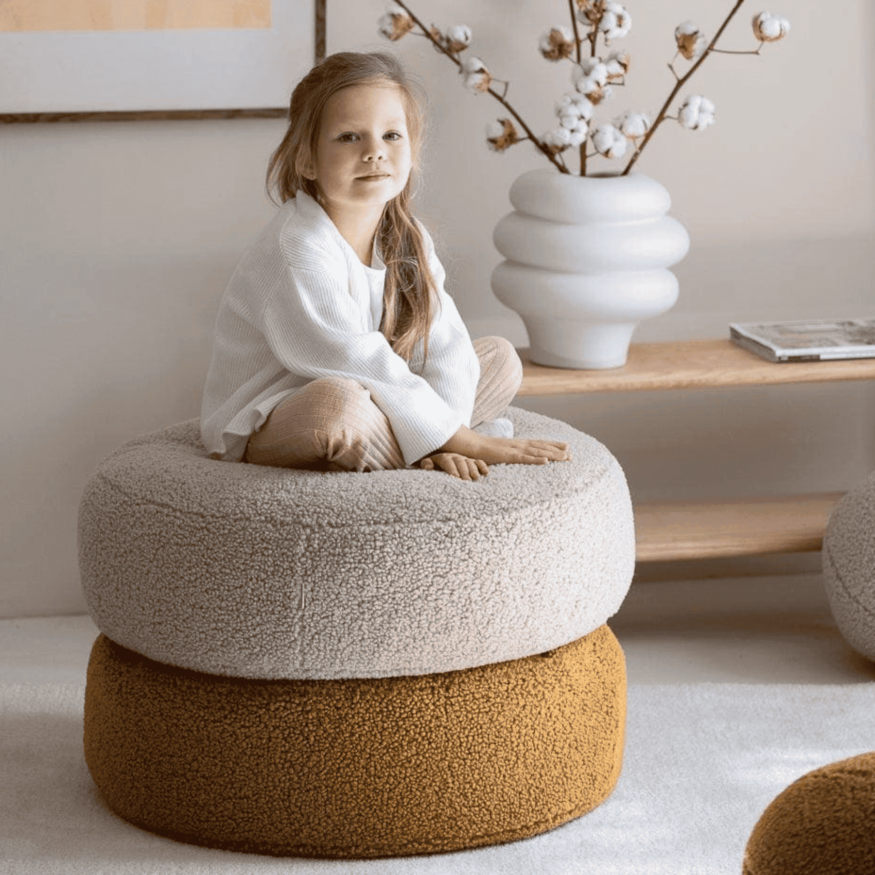 Kinder-Sitzkissen aus Teddy I wigiwama - LeoBabys