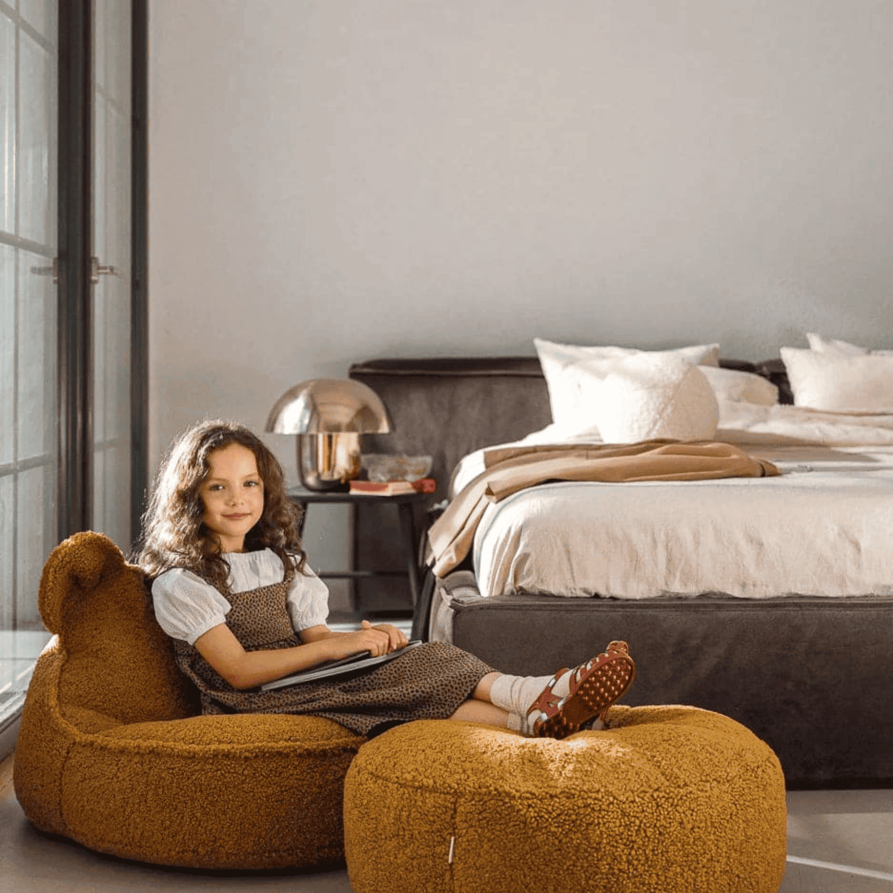 Kinder-Sitzkissen aus Teddy I wigiwama - LeoBabys