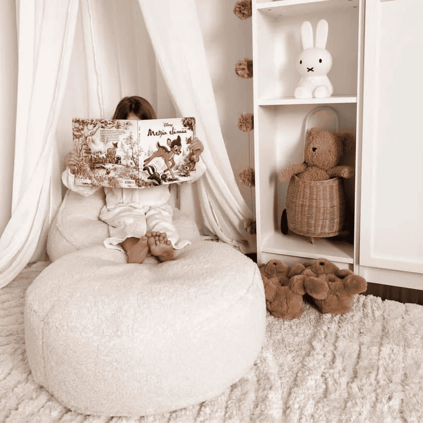 Kinder-Sitzkissen aus Teddy I wigiwama - LeoBabys