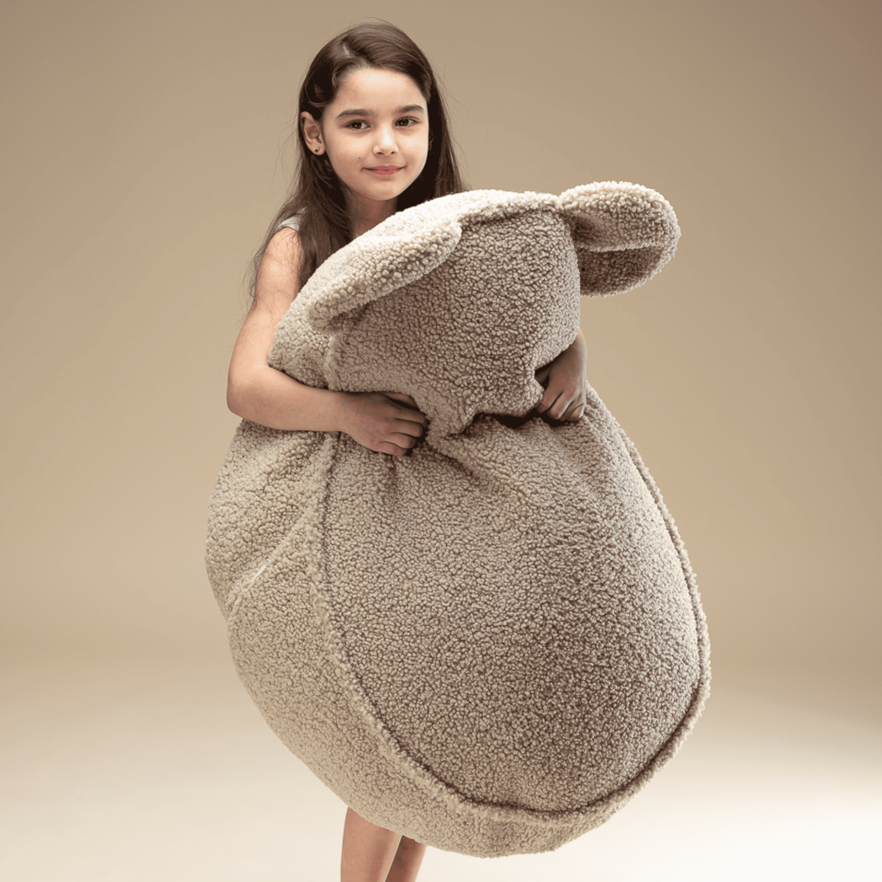 Kinder-Sitzsack Bär aus Teddy I wigiwama - LeoBabys