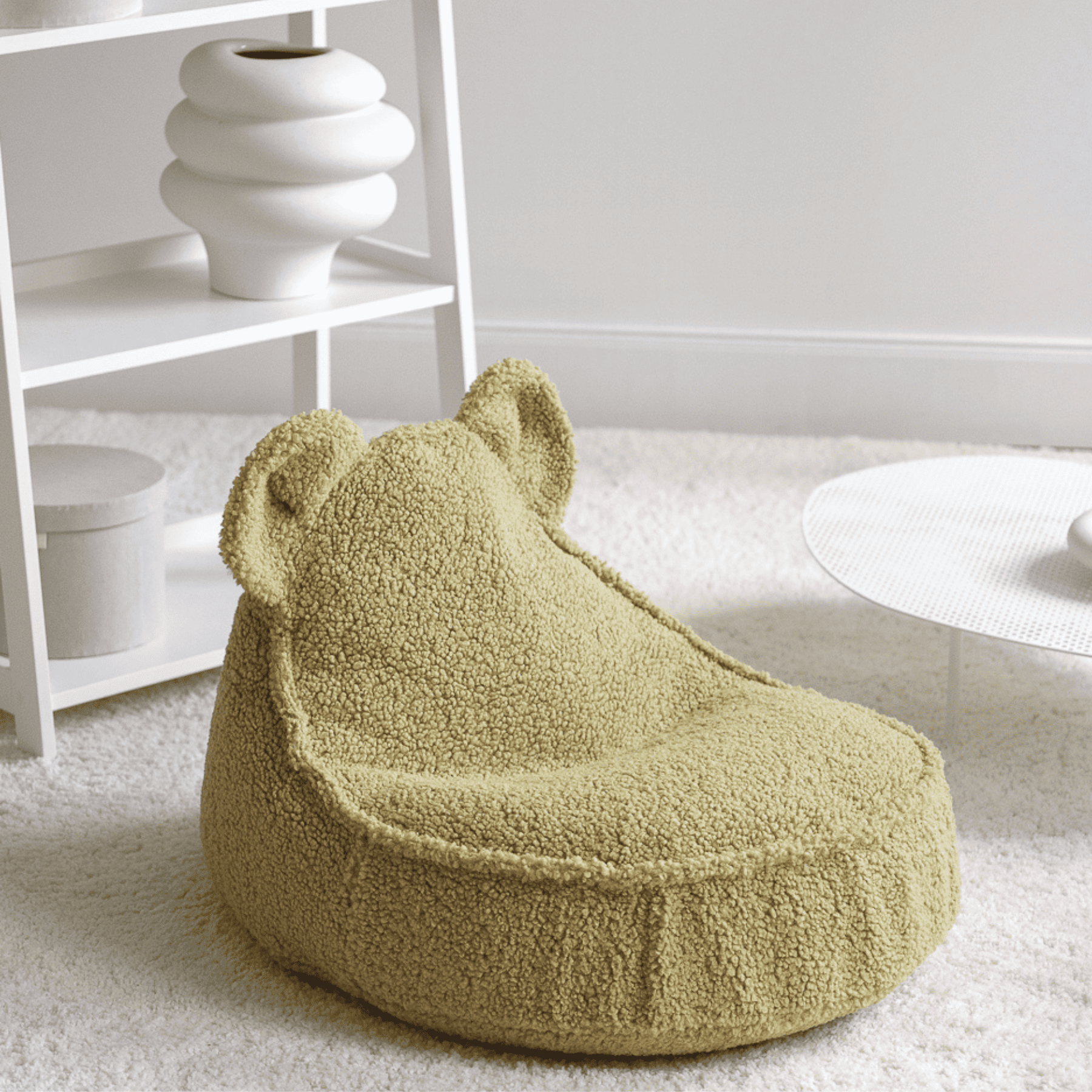 Kinder-Sitzsack Bär aus Teddy I wigiwama - LeoBabys