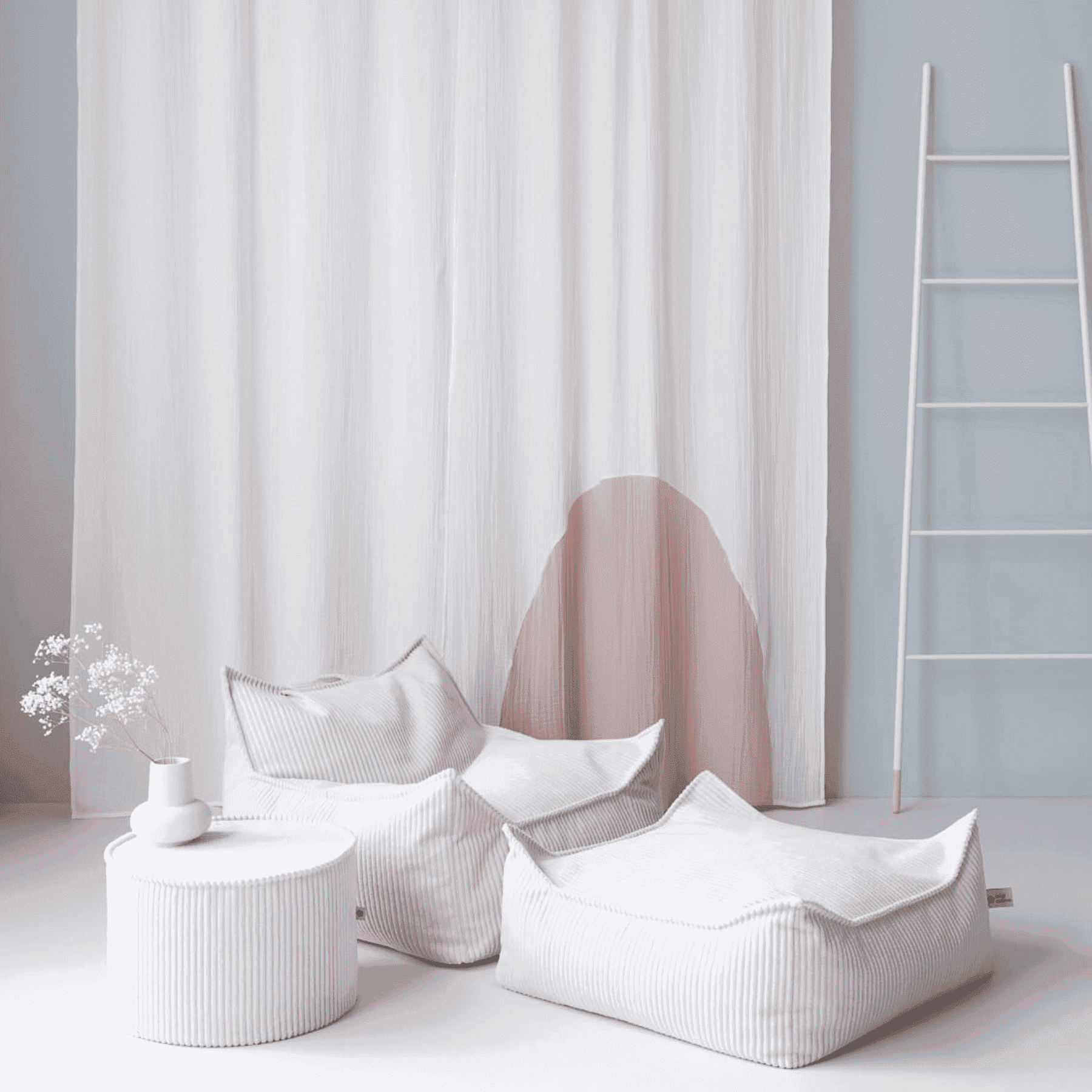 Kinder-Sitzsack Sessel aus Cord I wigiwama - LeoBabys