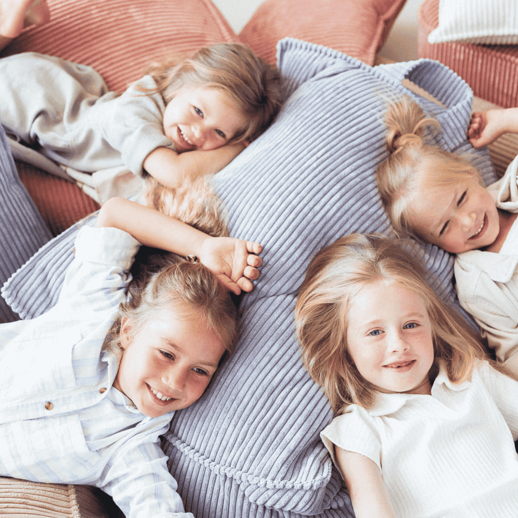 Kinder-Sitzsack Sessel aus Cord I wigiwama - LeoBabys