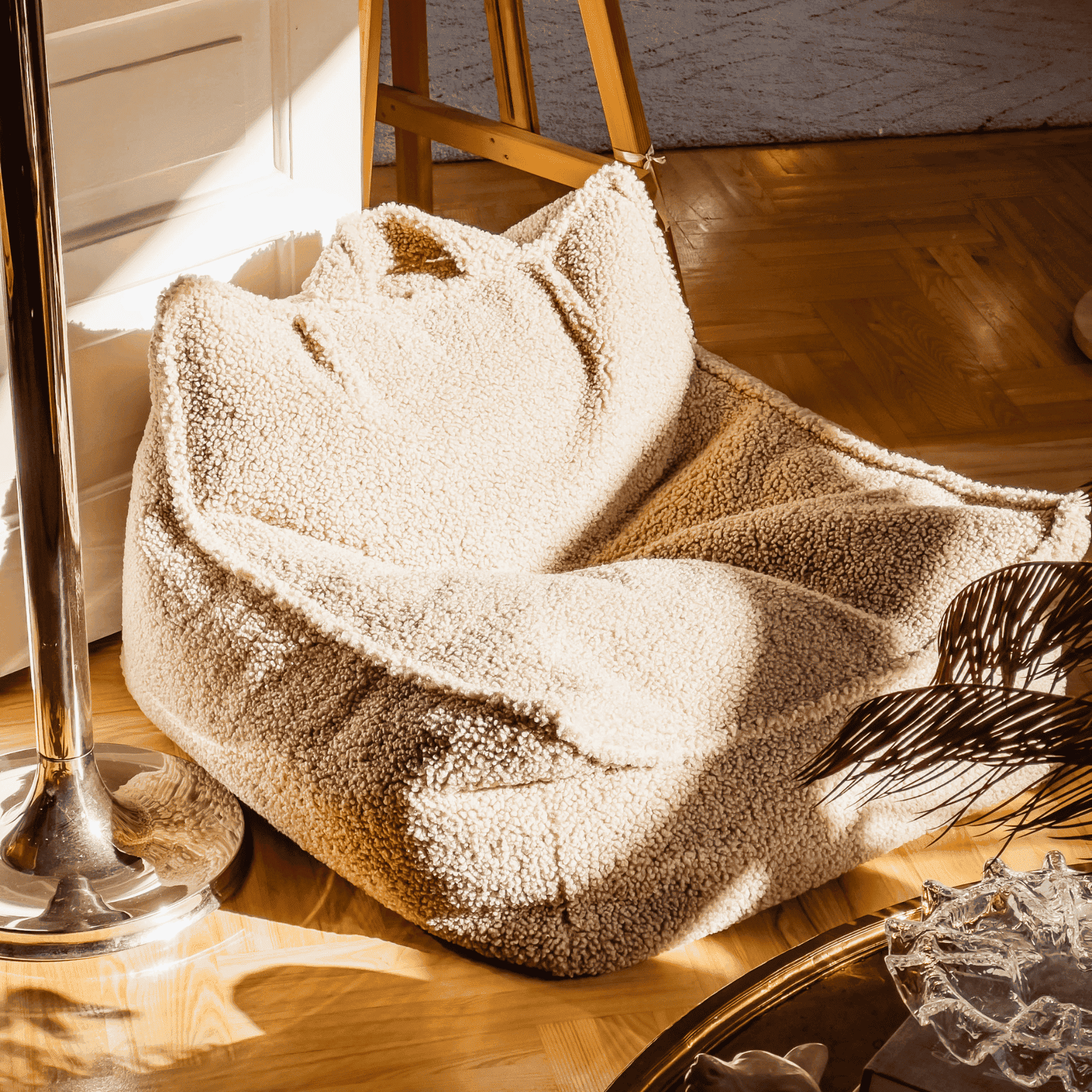 Kinder-Sitzsack Sessel aus Teddy I wigiwama - LeoBabys