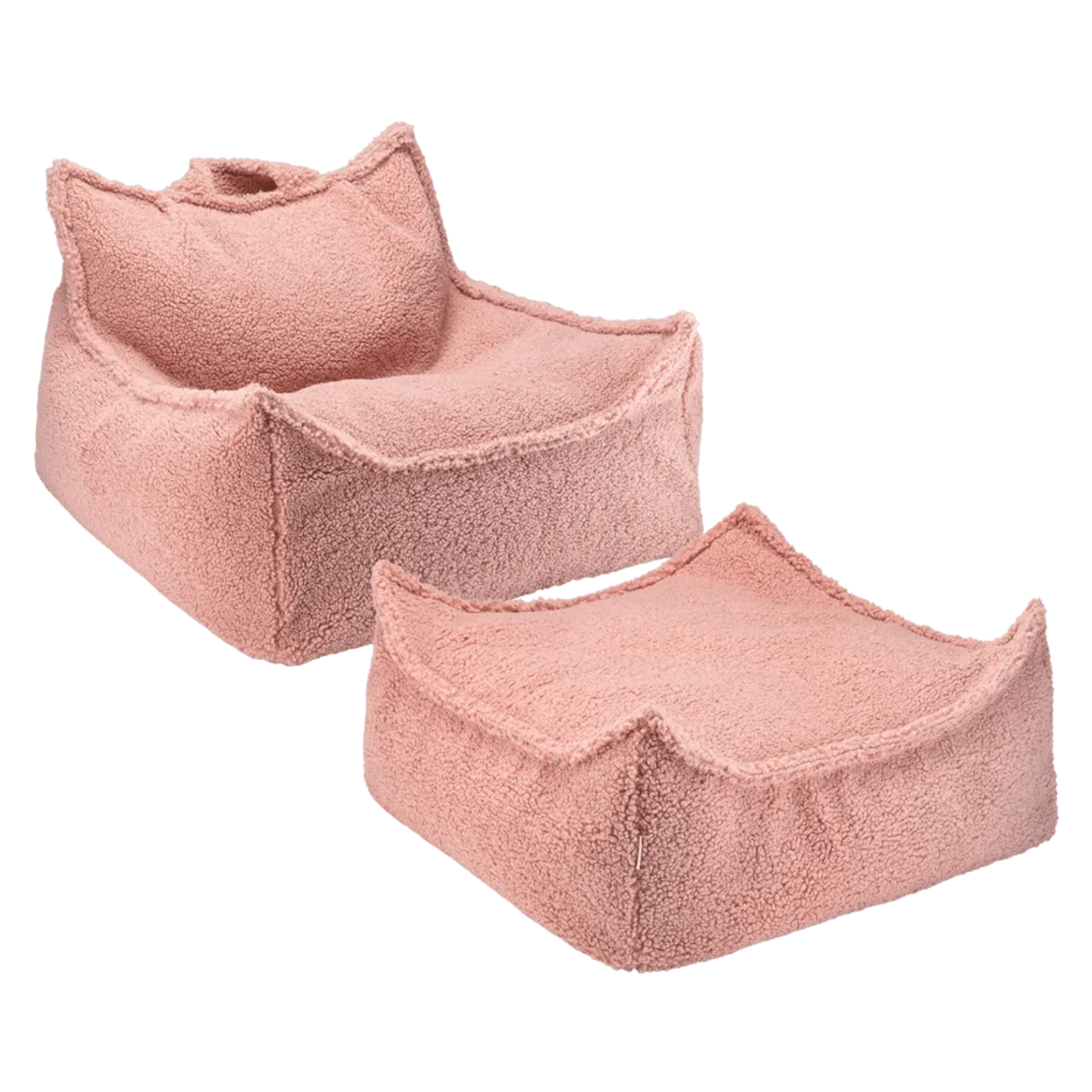 Kinder Ottoman Sitzgelegenheit & Beanbag Bundle – Wigiwama