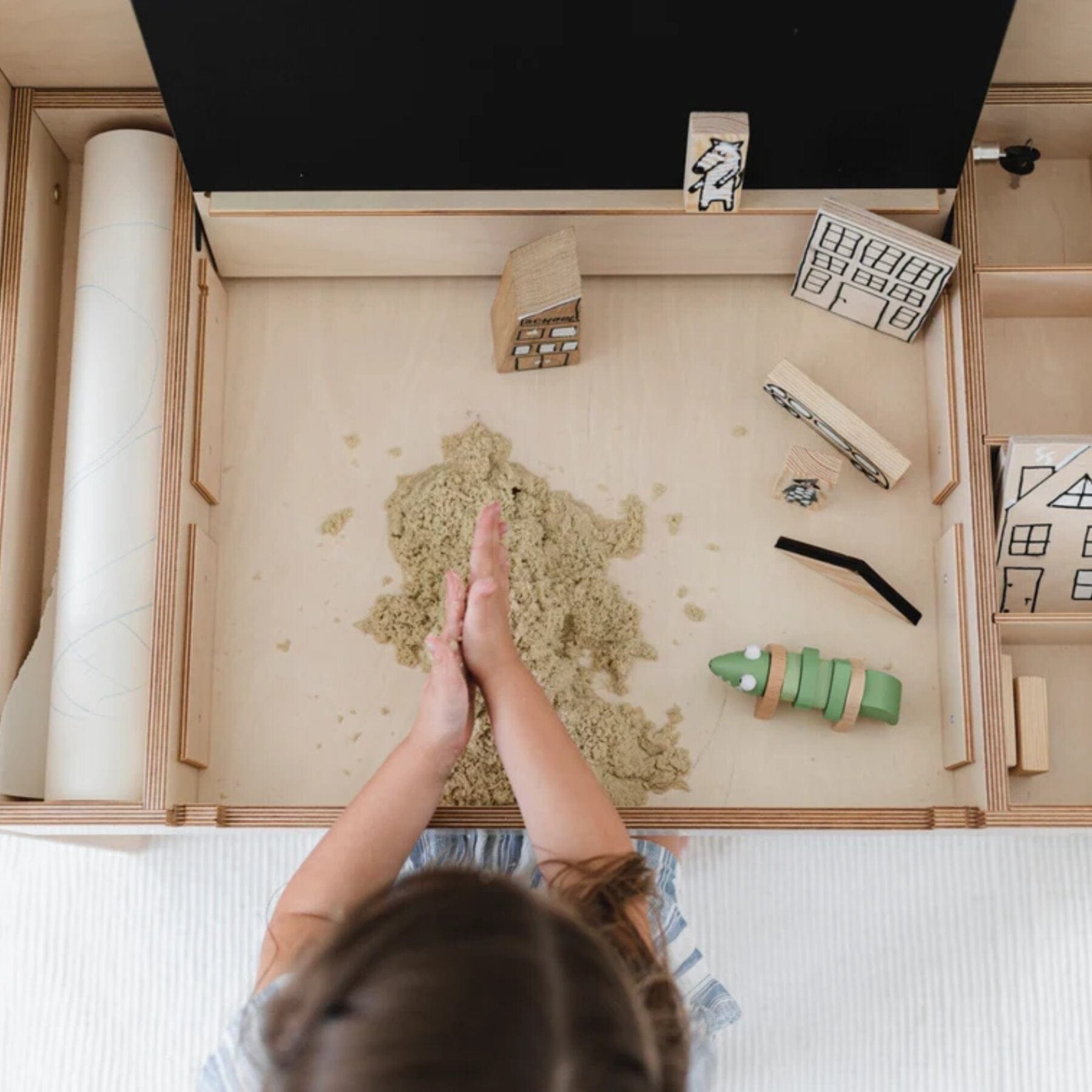Kinderschreibtisch Höhenverstellbar höhenverstellbar und mitwachsend aus Holz - LeoBabys