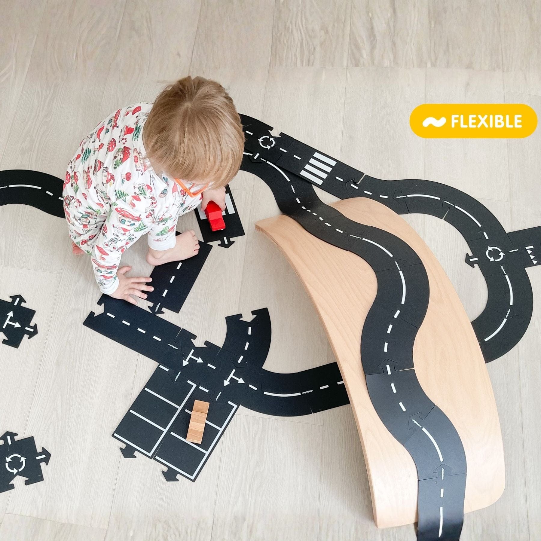 King of the Road - Flexible Spielstraße | 40 Teile | waytoplay