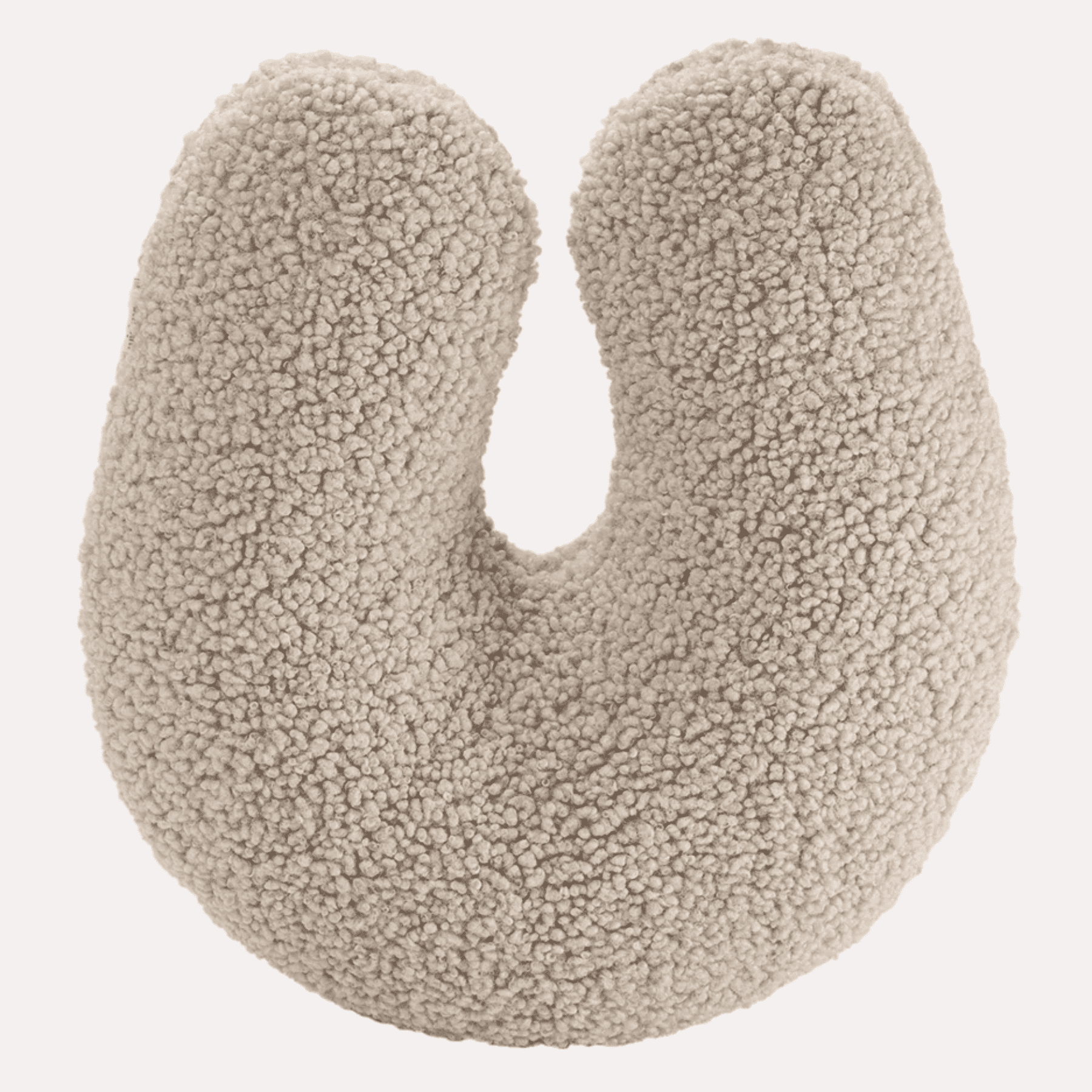 Kissen in U-Form aus Teddy Polster Kinderkissen I wigiwama - LeoBabys