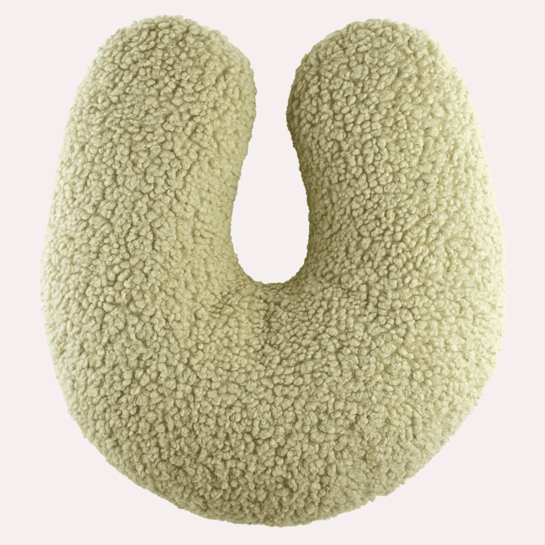 Kissen in U-Form aus Teddy Polster Kinderkissen I wigiwama - LeoBabys