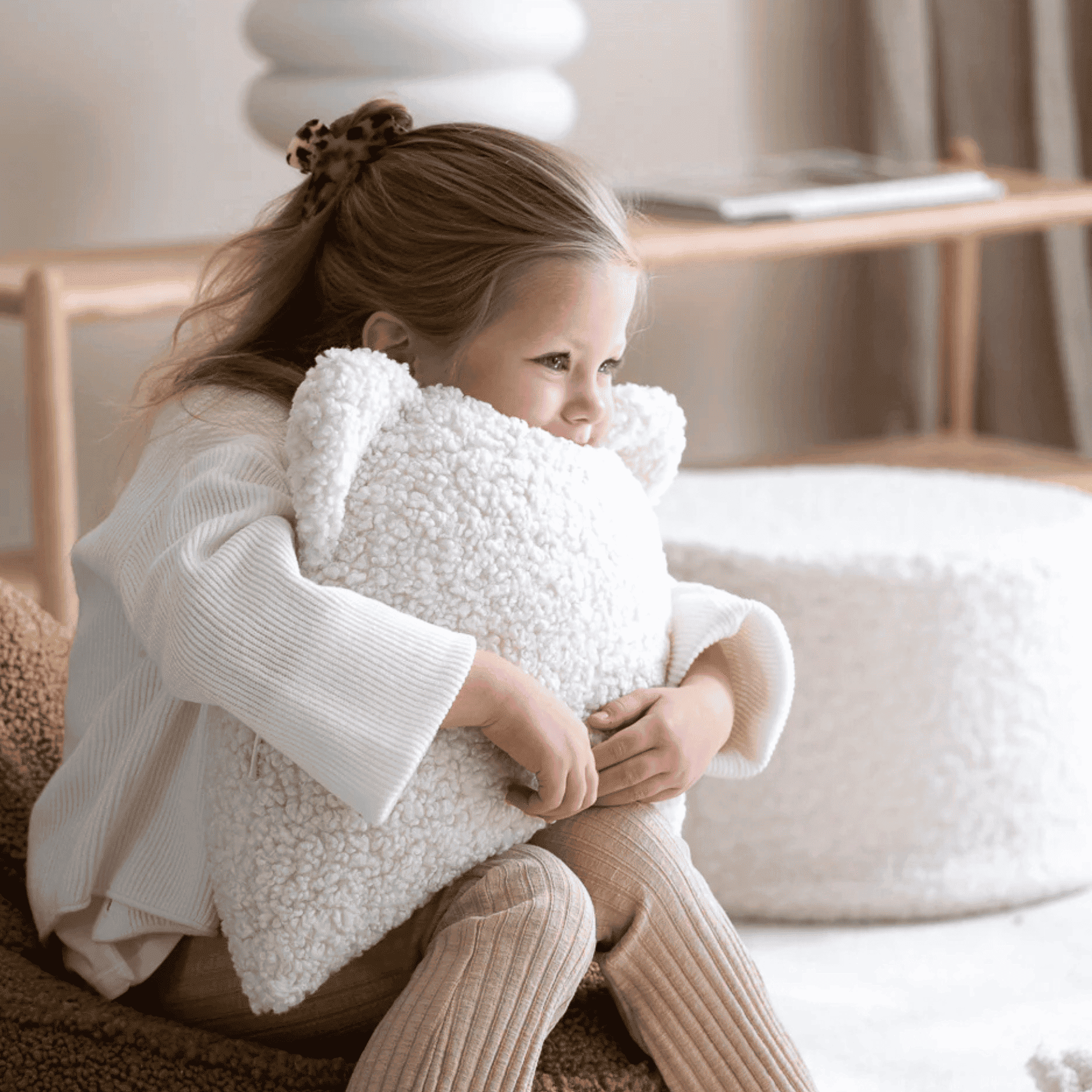 Kissen Bär aus Teddy Polster I wigiwama - LeoBabys