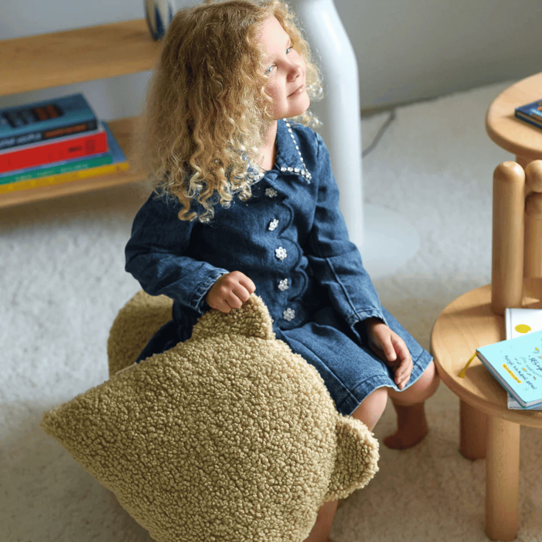 Kissen Bär aus Teddy Polster I wigiwama - LeoBabys