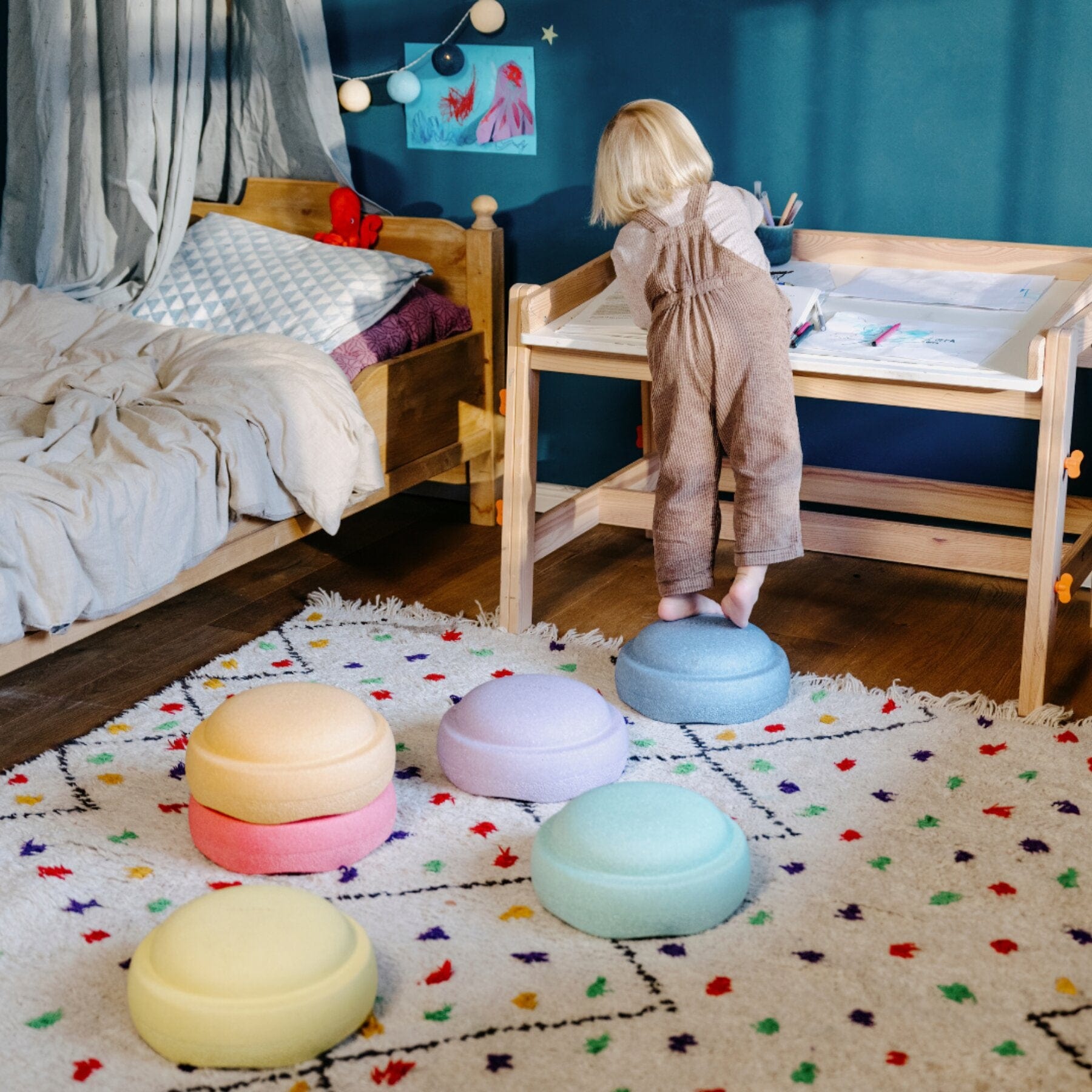 Stapelstein® Original rainbow pastel - LeoBabys