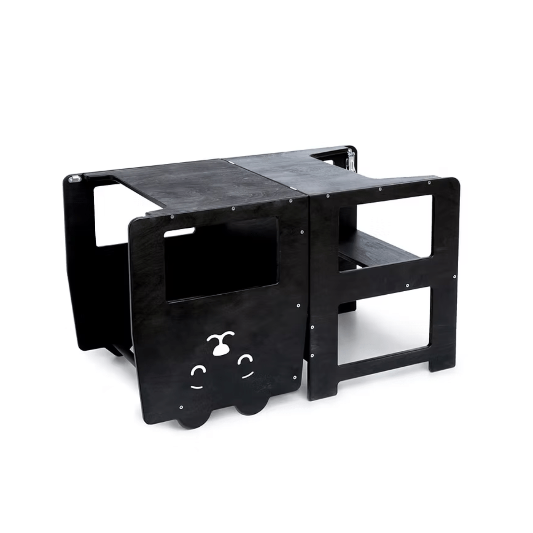 Lernturm Learning Tower mit Tafel Bär - LeoBabys