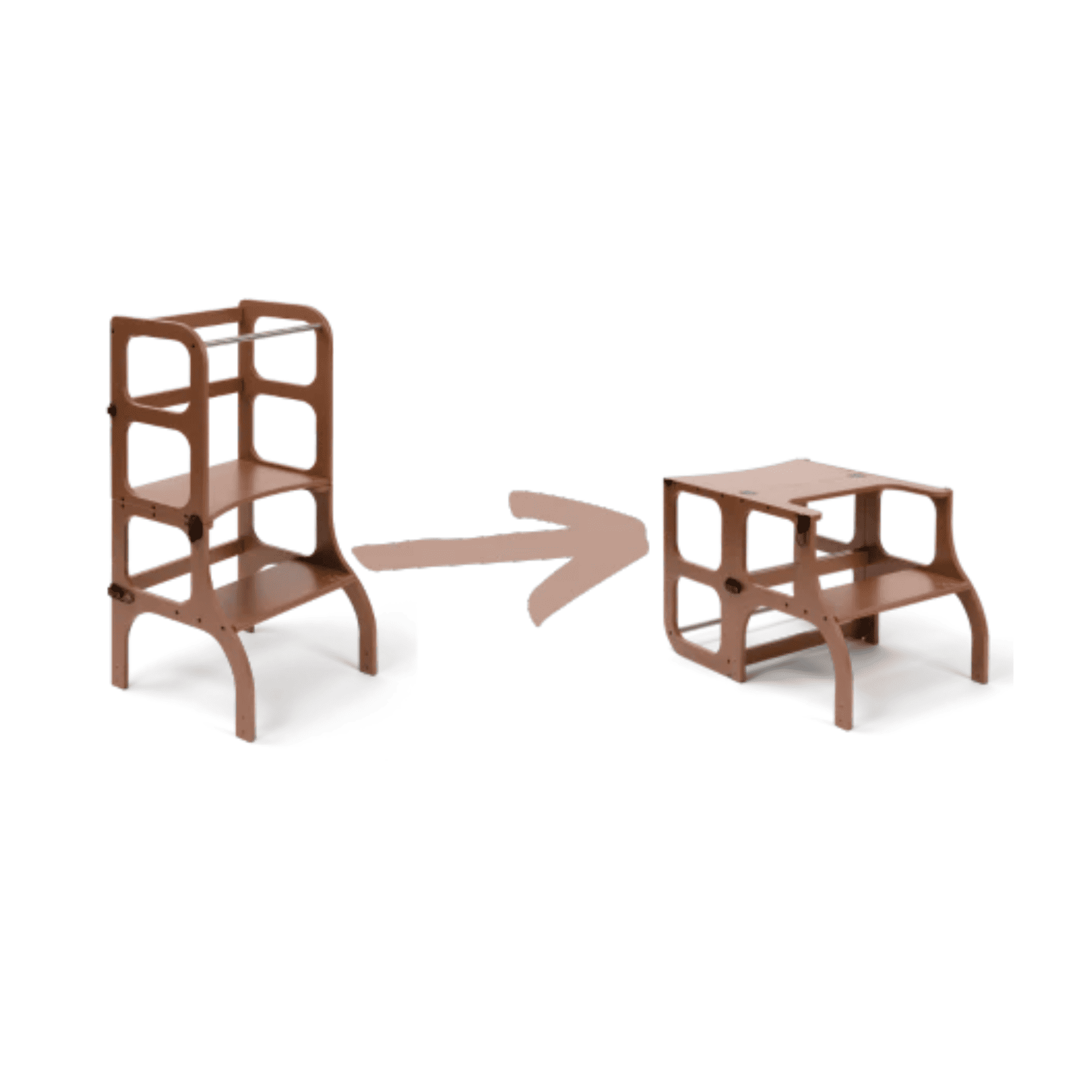 Limitierte Edition 2025 - Montessori Lernturm 2-in-1 - LeoBabys