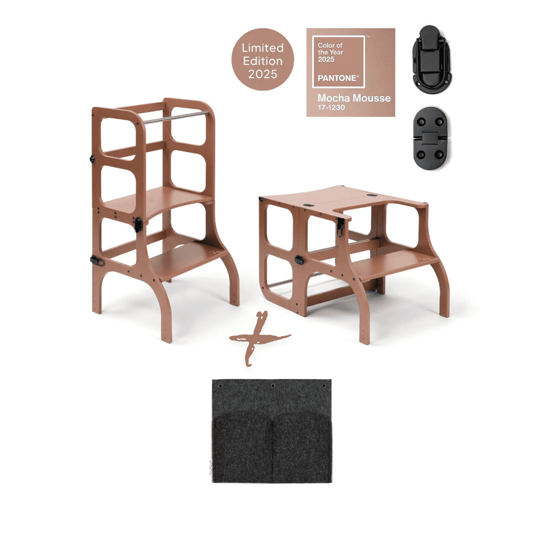 Limitierte Edition 2025 - Montessori Lernturm 2-in-1