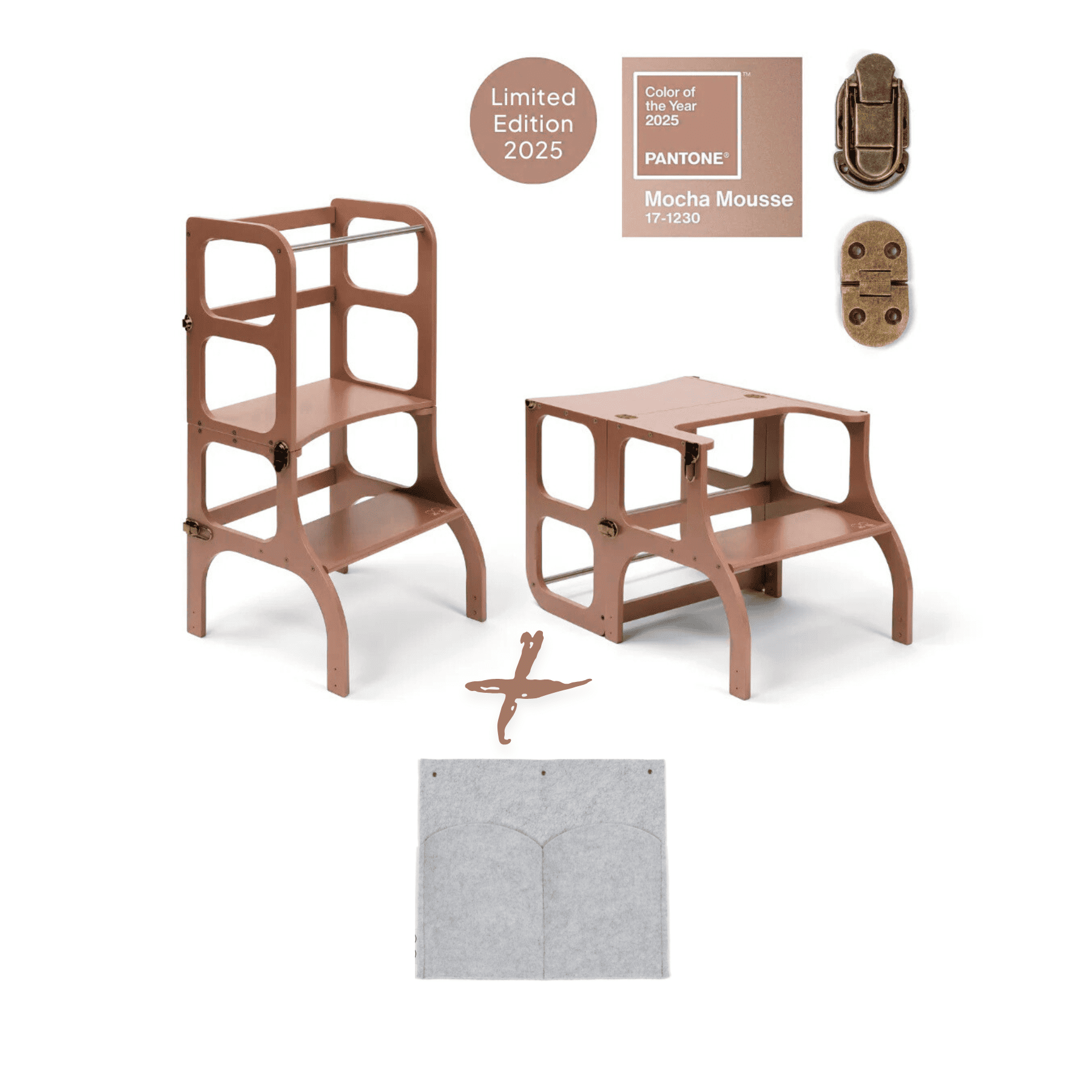 Limitierte Edition 2025 - Montessori Lernturm 2-in-1