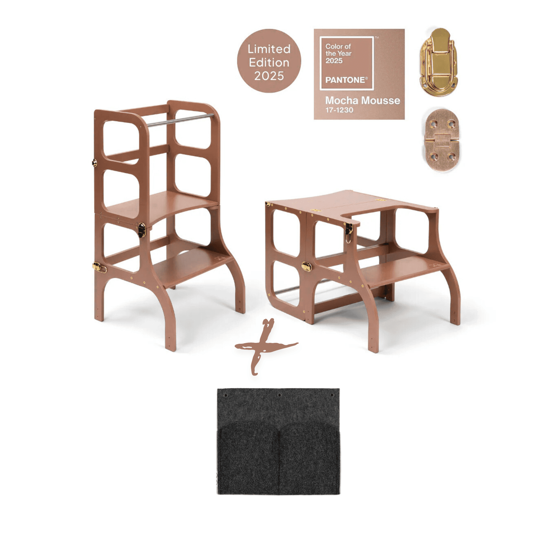 Limitierte Edition 2025 - Montessori Lernturm 2-in-1