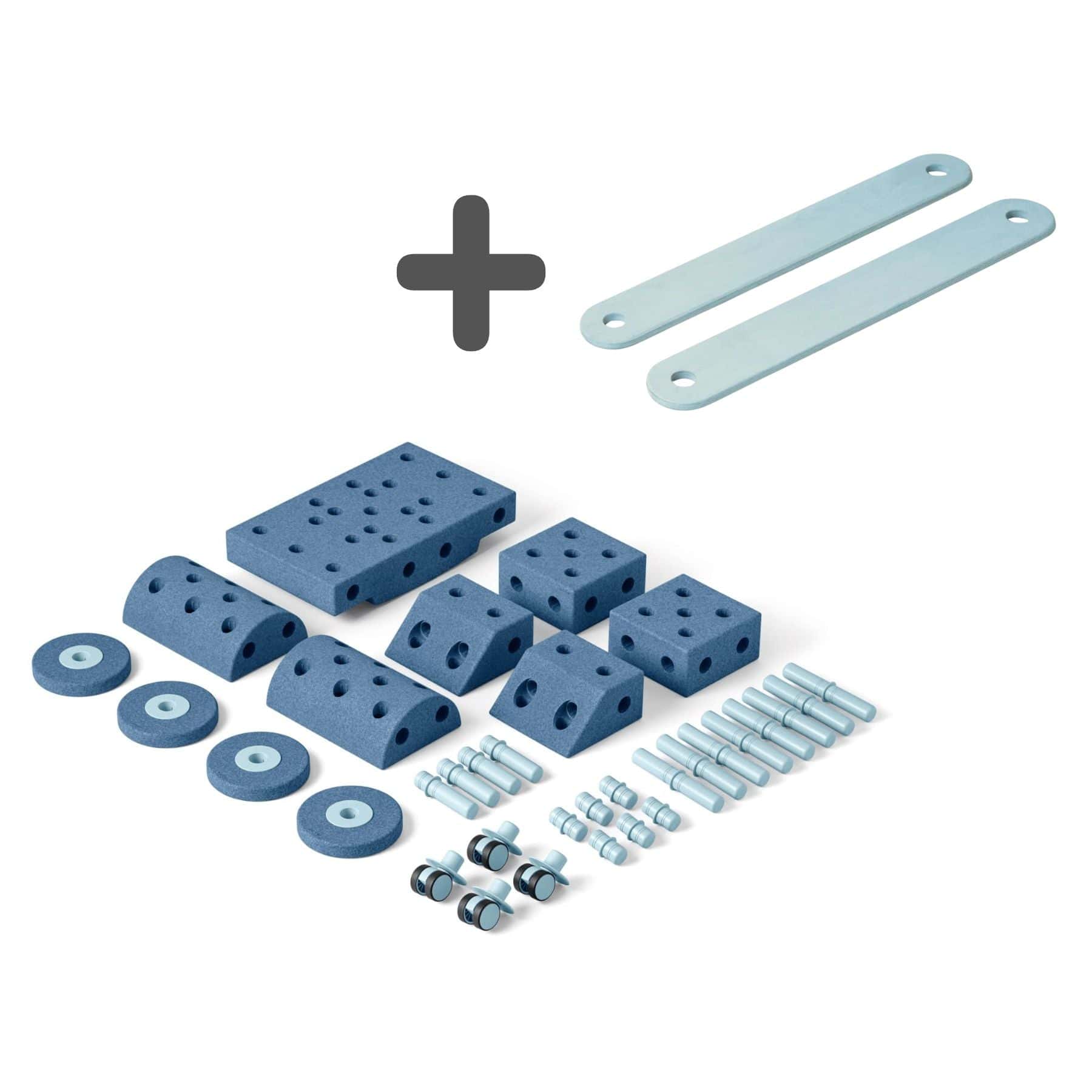 MODU® Dreamer Set Bundle – Konstruktionsspielzeug inkl. 2× Balance Beams (Gratis) - LeoBabys