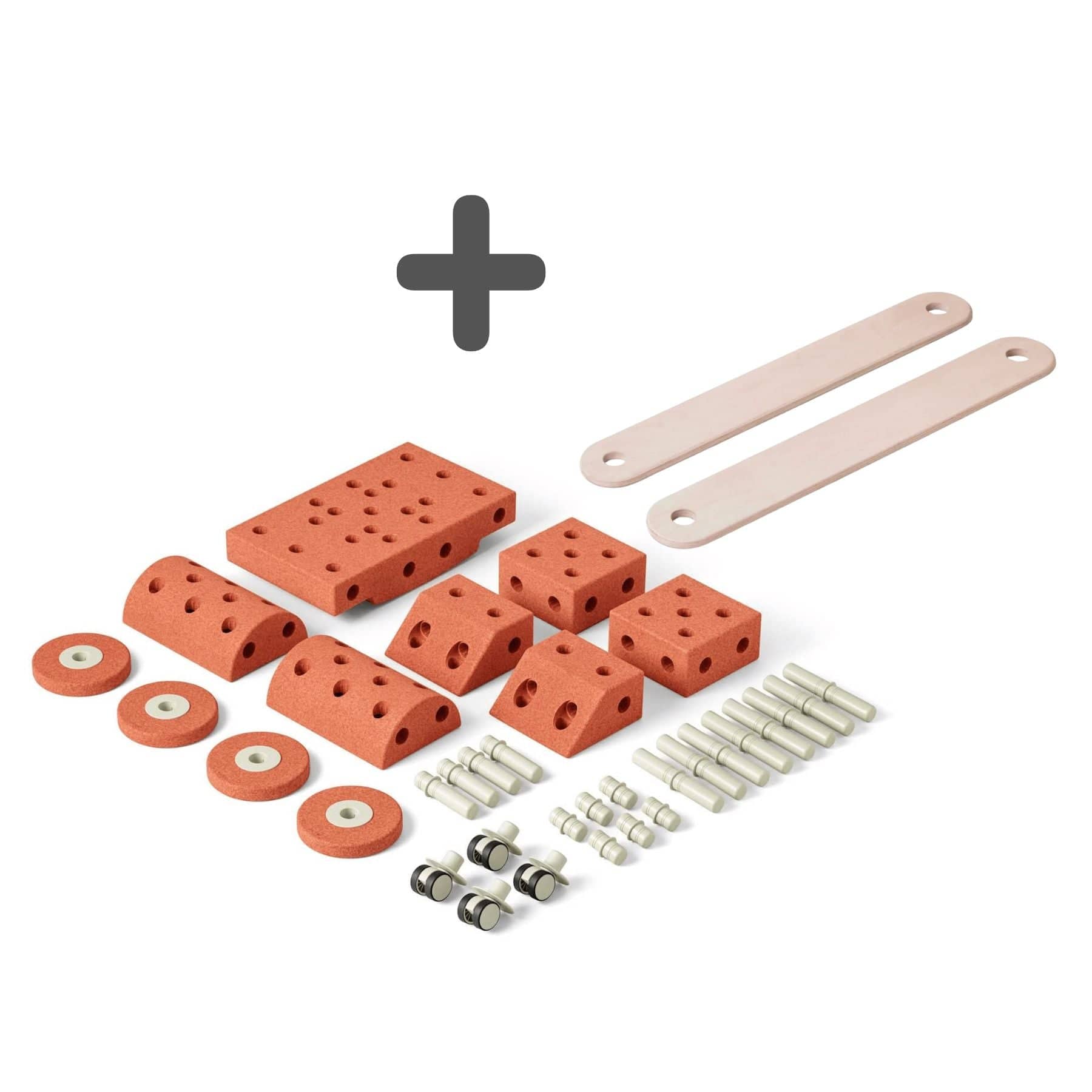 MODU® Dreamer Set Bundle – Konstruktionsspielzeug inkl. 2× Balance Beams (Gratis) - LeoBabys