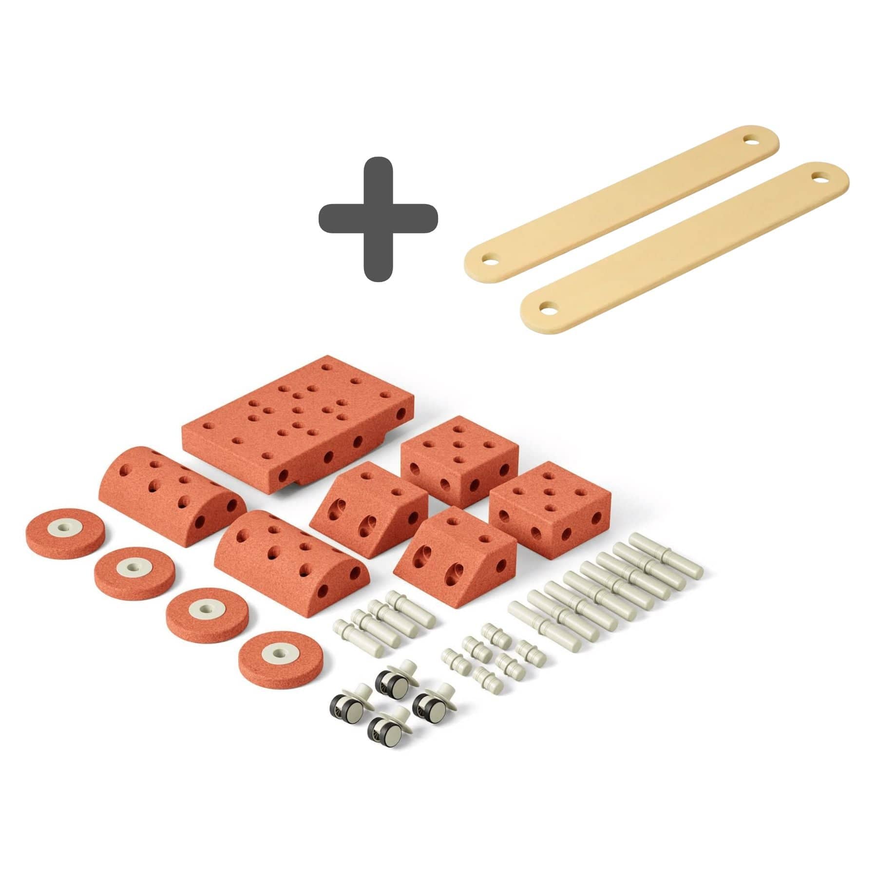MODU® Dreamer Set Bundle – Konstruktionsspielzeug inkl. 2× Balance Beams (Gratis) - LeoBabys