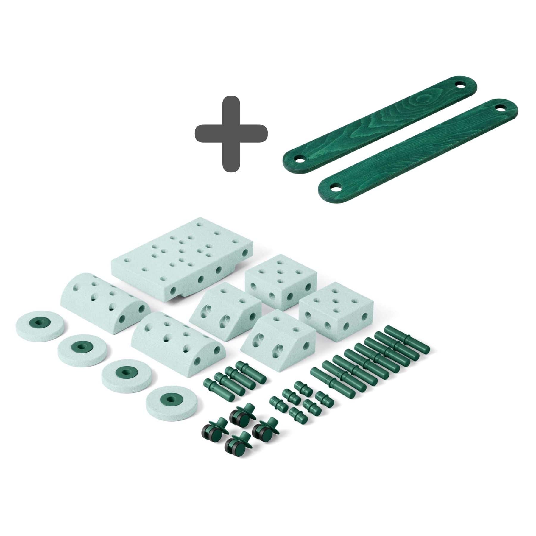 MODU® Dreamer Set Bundle – Konstruktionsspielzeug inkl. 2× Balance Beams (Gratis) - LeoBabys