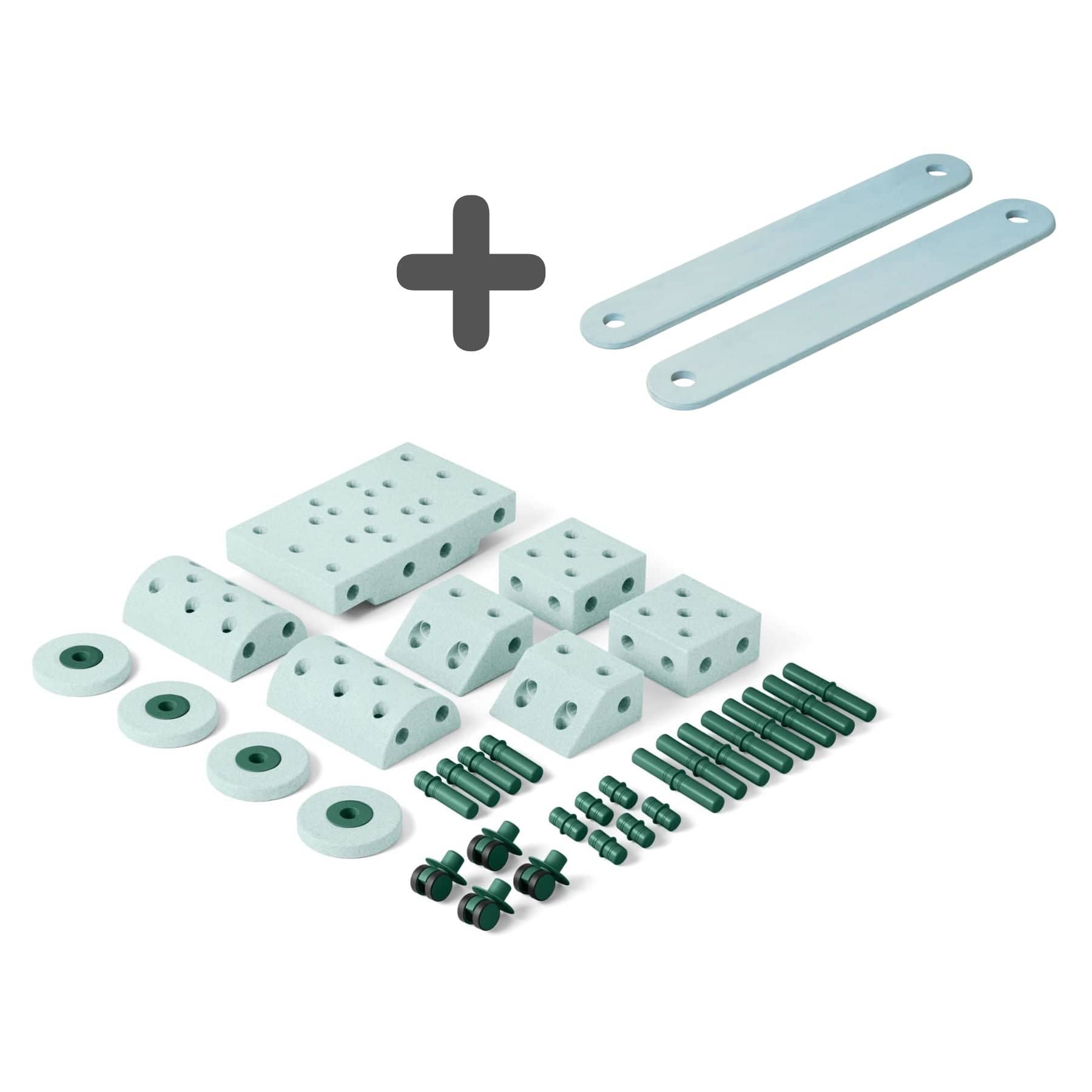 MODU® Dreamer Set Bundle – Konstruktionsspielzeug inkl. 2× Balance Beams (Gratis) - LeoBabys