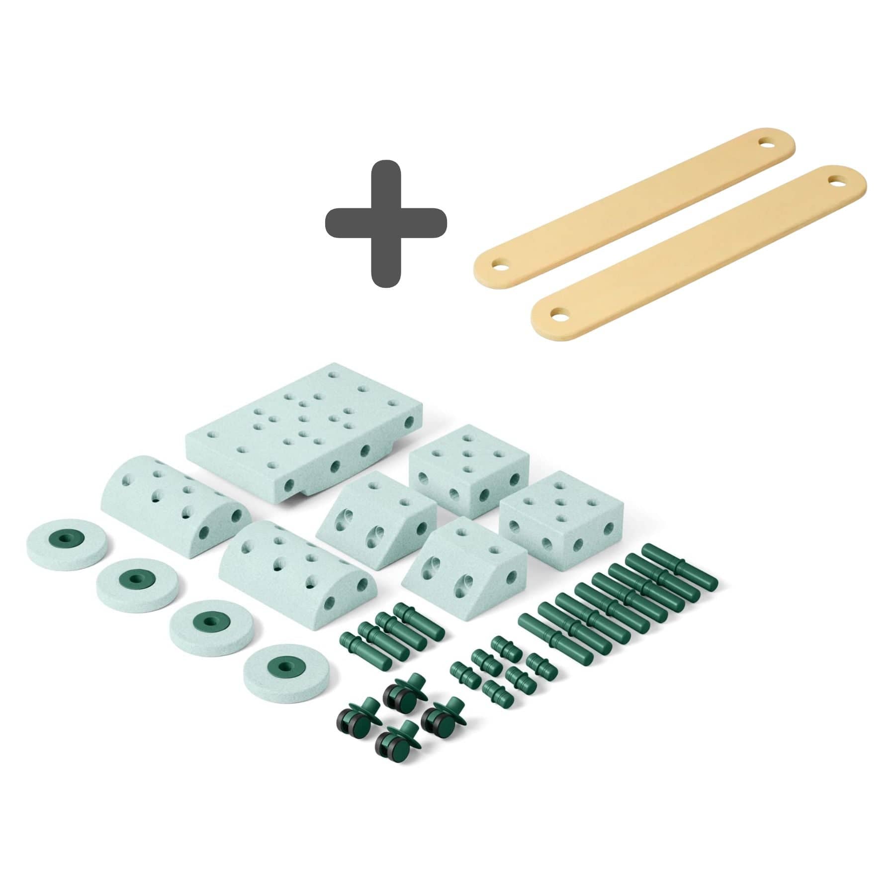 MODU® Dreamer Set Bundle – Konstruktionsspielzeug inkl. 2× Balance Beams (Gratis) - LeoBabys