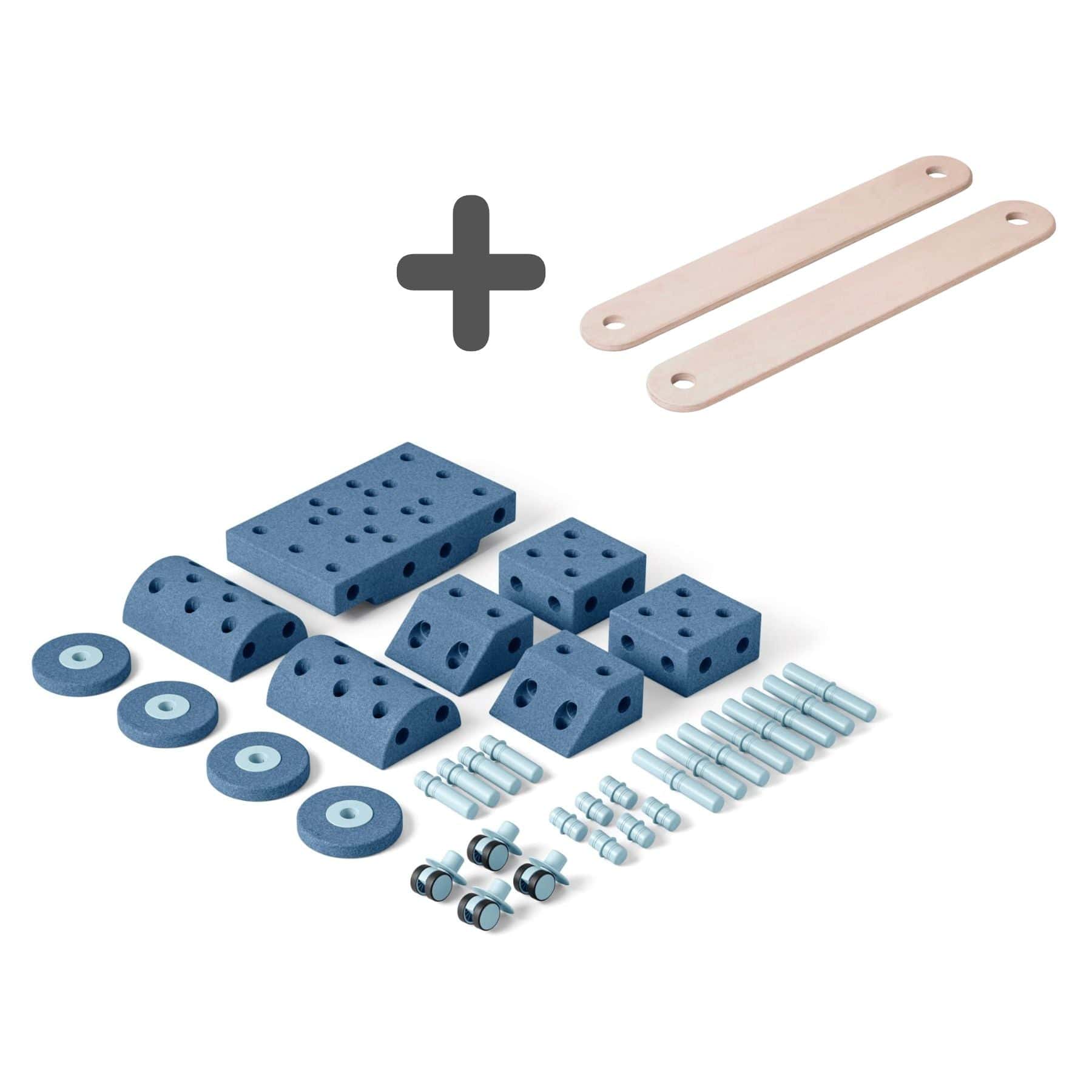 MODU® Dreamer Set Bundle – Konstruktionsspielzeug inkl. 2× Balance Beams (Gratis) - LeoBabys