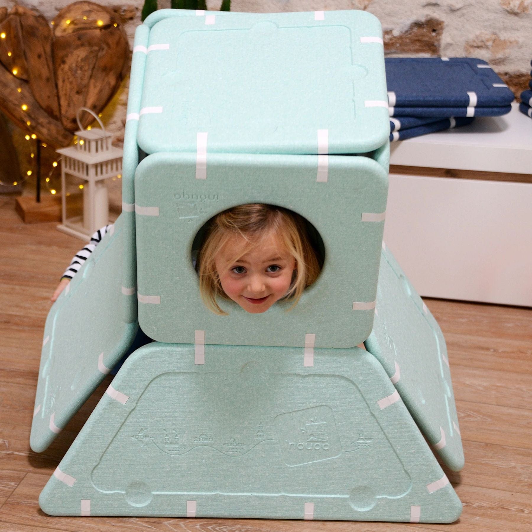 Magnetische Riesenbausteine - Magnetbaukasten Set 30-teilig - LeoBabys