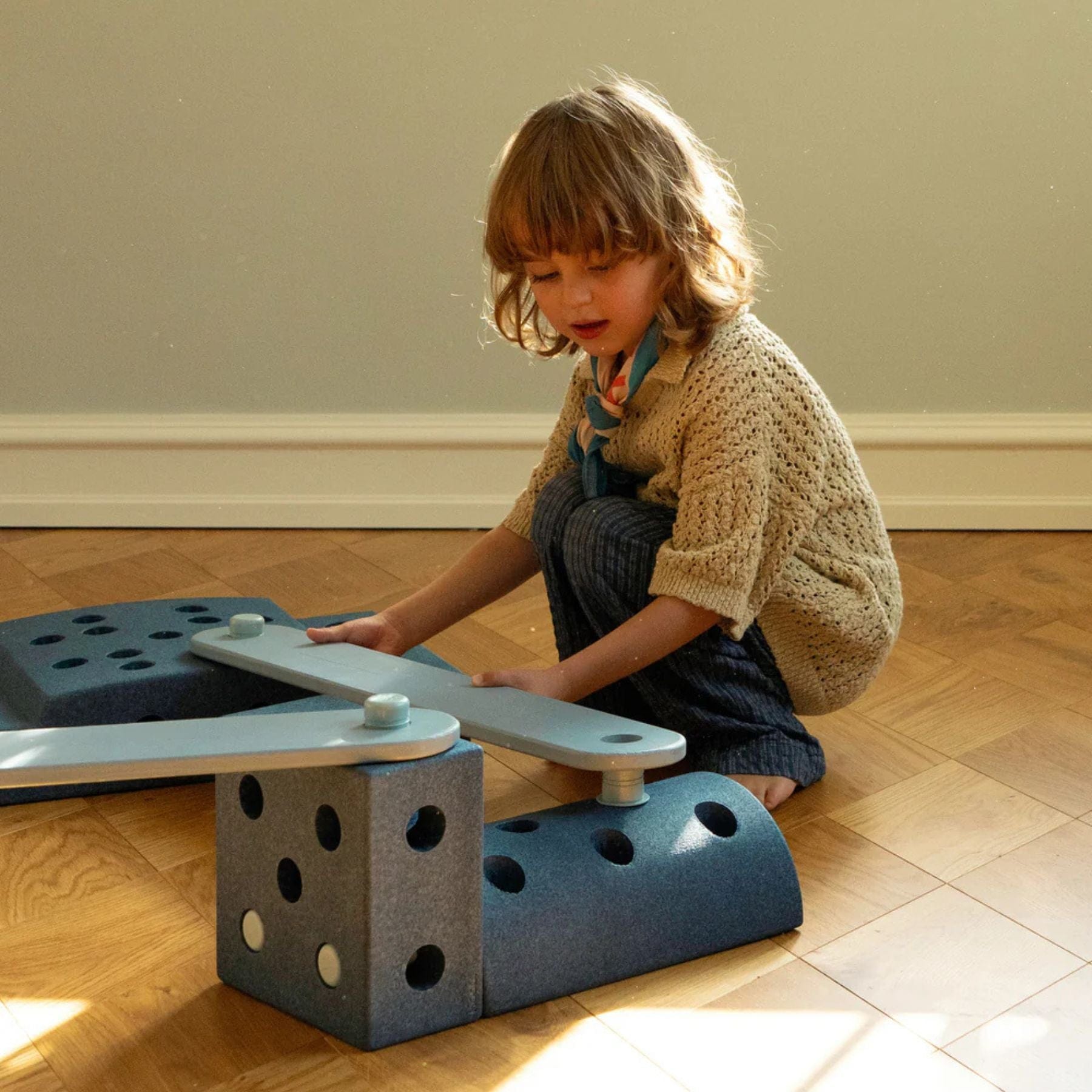 MODU® Dreamer Set Bundle – Konstruktionsspielzeug inkl. 2× Balance Beams (Gratis) - LeoBabys