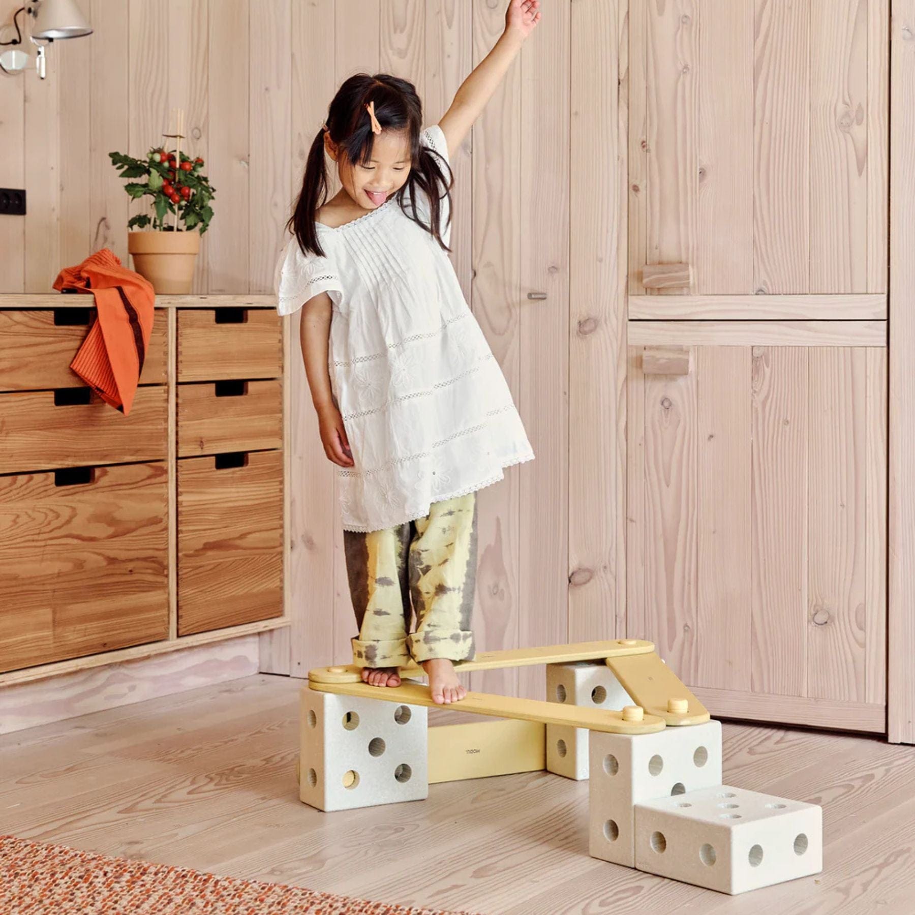 MODU Balance Track Set – Kreatives Balancierspiel & Bau-Spielset für Kinder