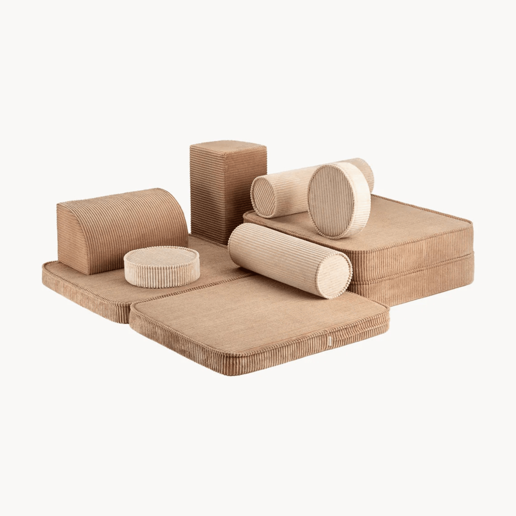 Modulares Kinder-Spielsofa Kindersofa aus Cord I wigiwama - LeoBabys