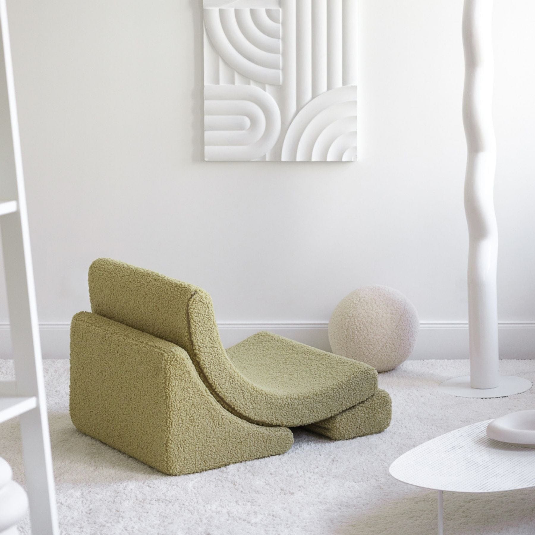 Moon Kindersessel I Wigiwama Mondstuhl – modularer Kinder-Sessel I Teddy - LeoBabys