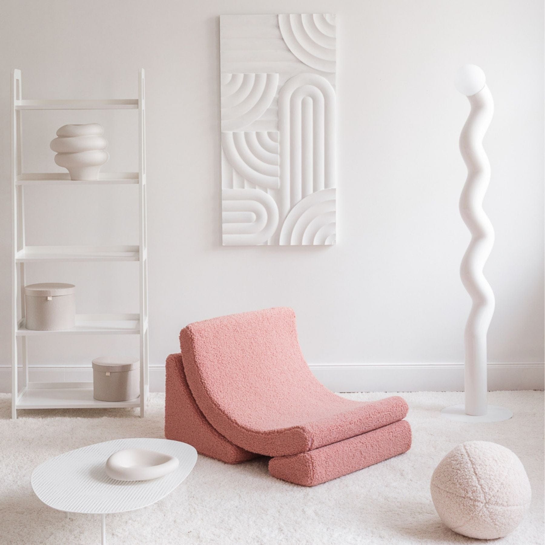 Moon Kindersessel I Wigiwama Mondstuhl – modularer Kinder-Sessel I Teddy - LeoBabys