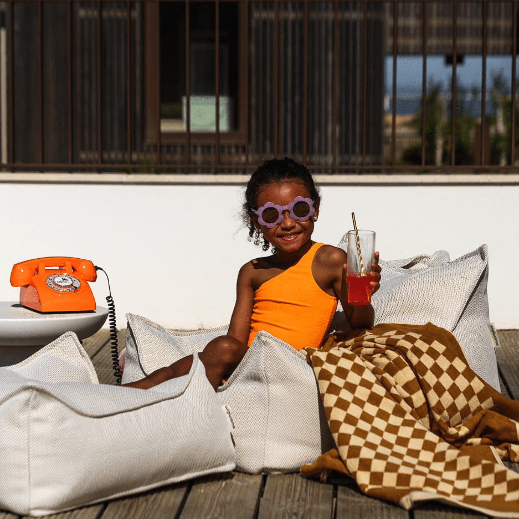 Outdoor Ottoman für Kinder I wigiwama - LeoBabys