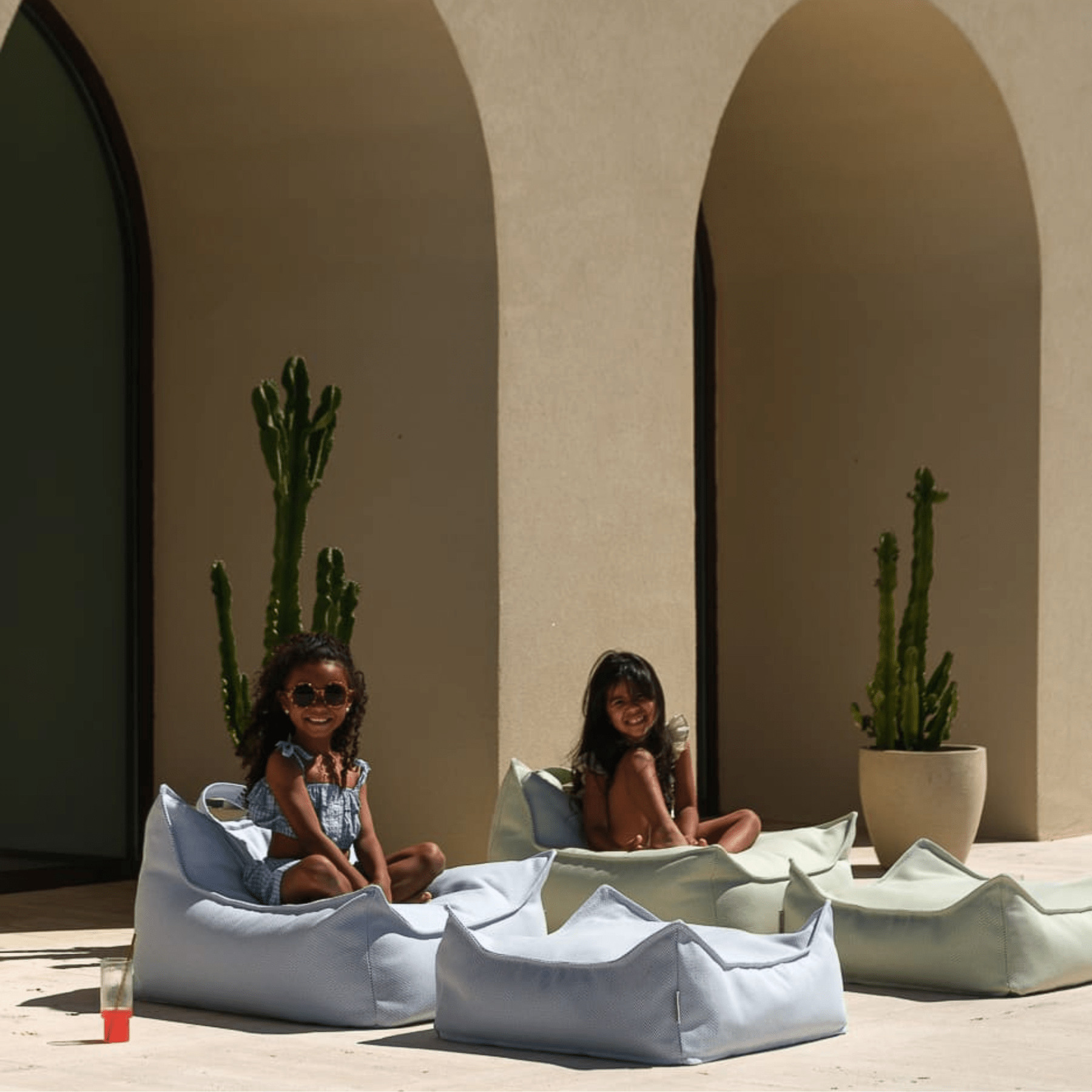 Outdoor Ottoman für Kinder I wigiwama - LeoBabys