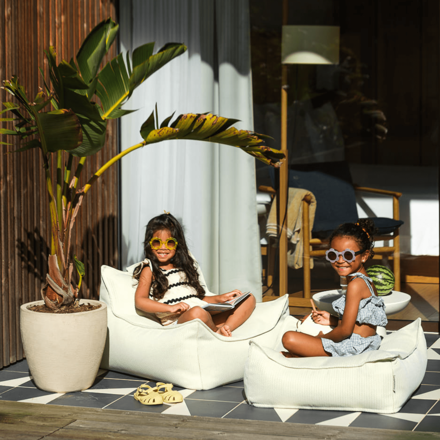 Outdoor Ottoman für Kinder I wigiwama - LeoBabys