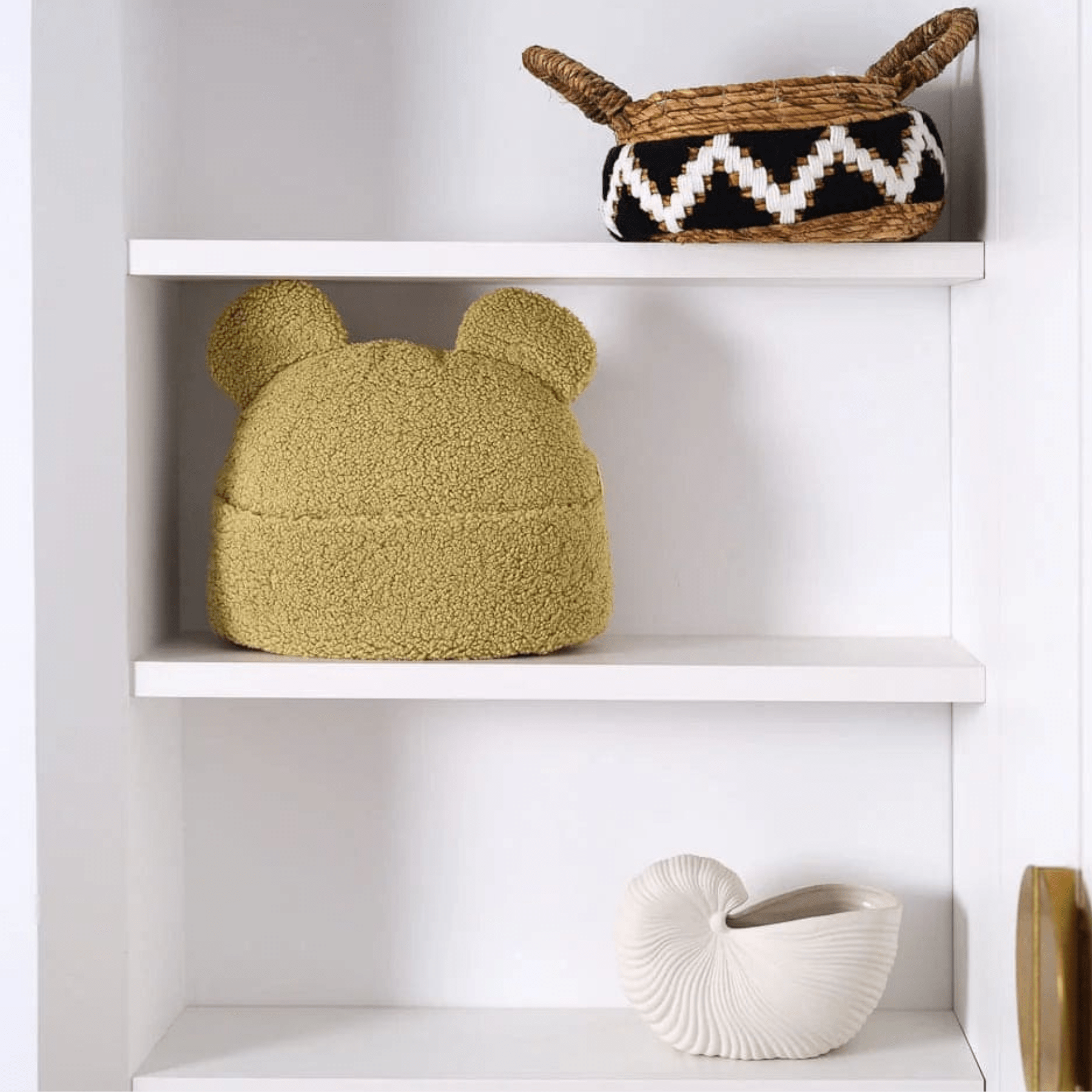 Kissen mit Tasche aus Teddy Polster I wigiwama - LeoBabys