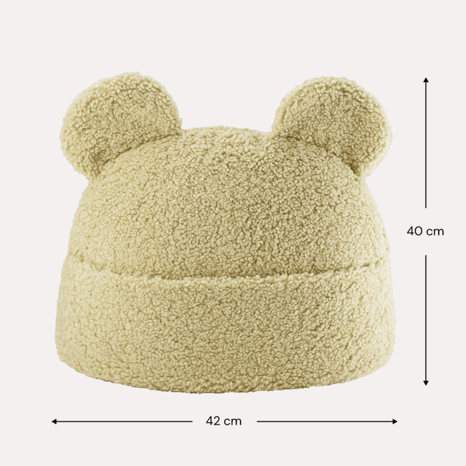 Kissen mit Tasche aus Teddy Polster I wigiwama - LeoBabys
