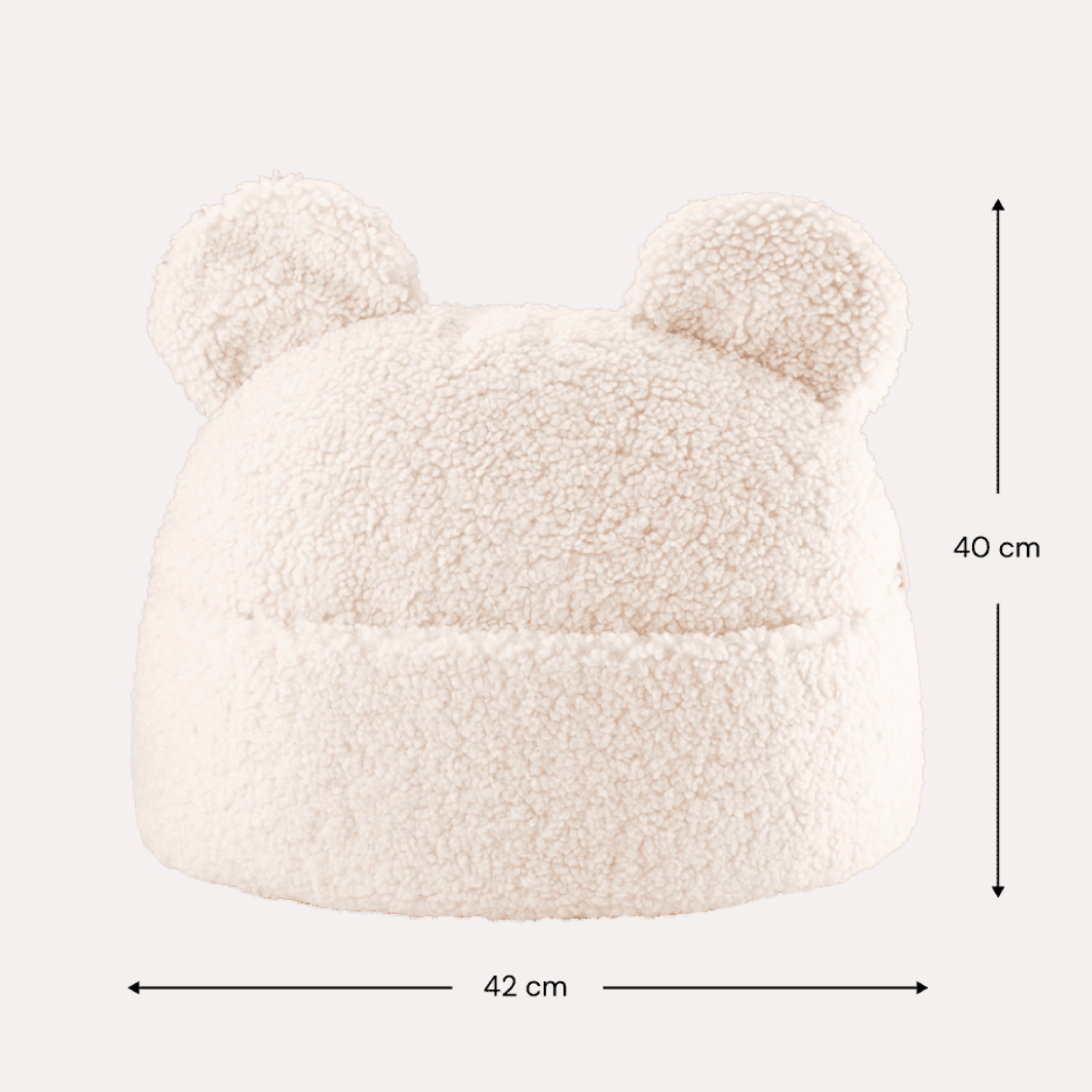 Kissen mit Tasche aus Teddy Polster I wigiwama - LeoBabys