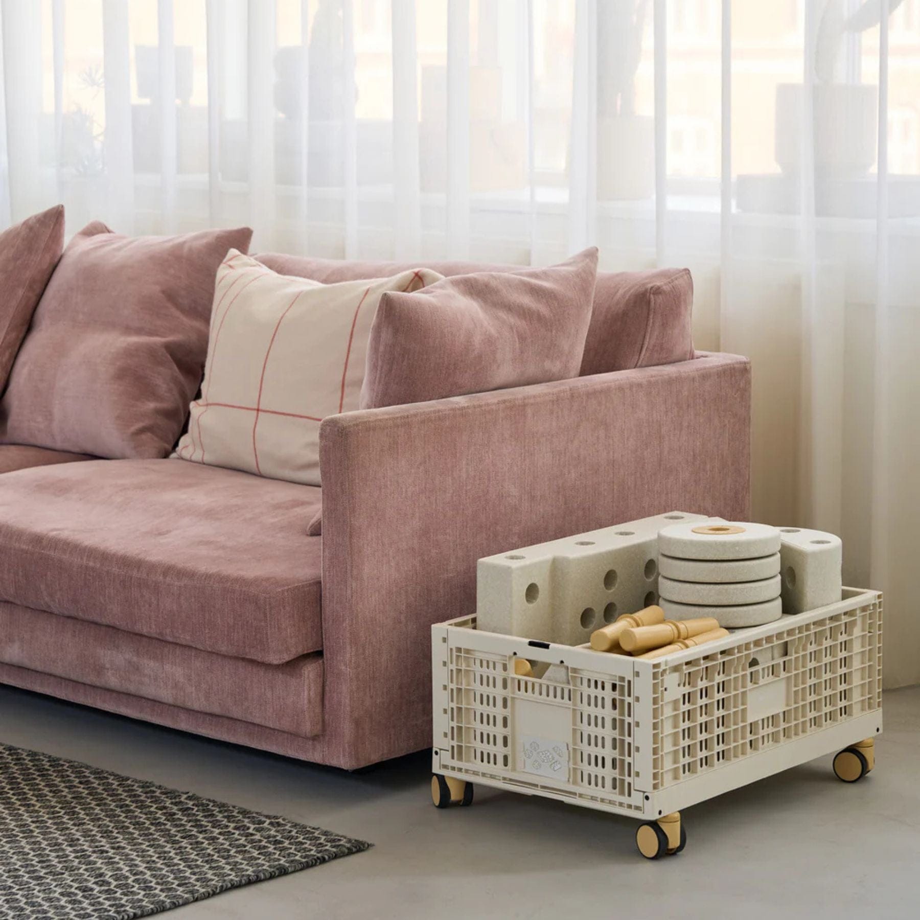 MODU Rollen-Set für Aufbewahrungsbox – 4 Räder